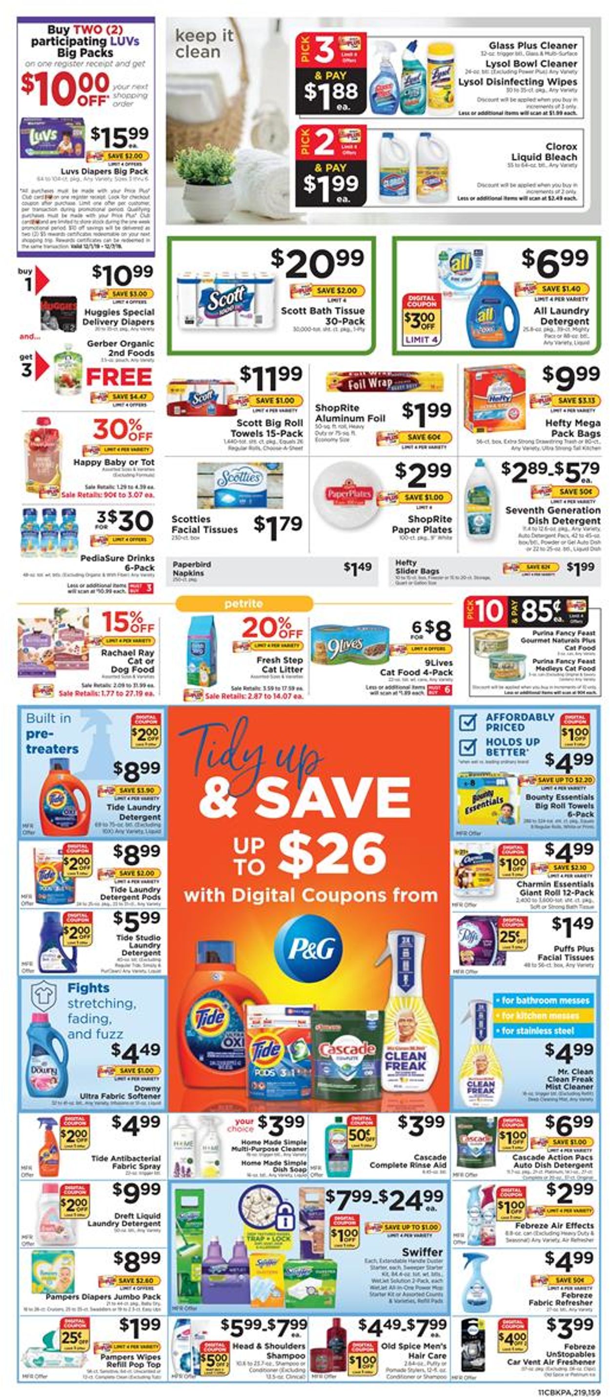 Catalogue ShopRite - Holidays Ad 2019 from 12/01/2019