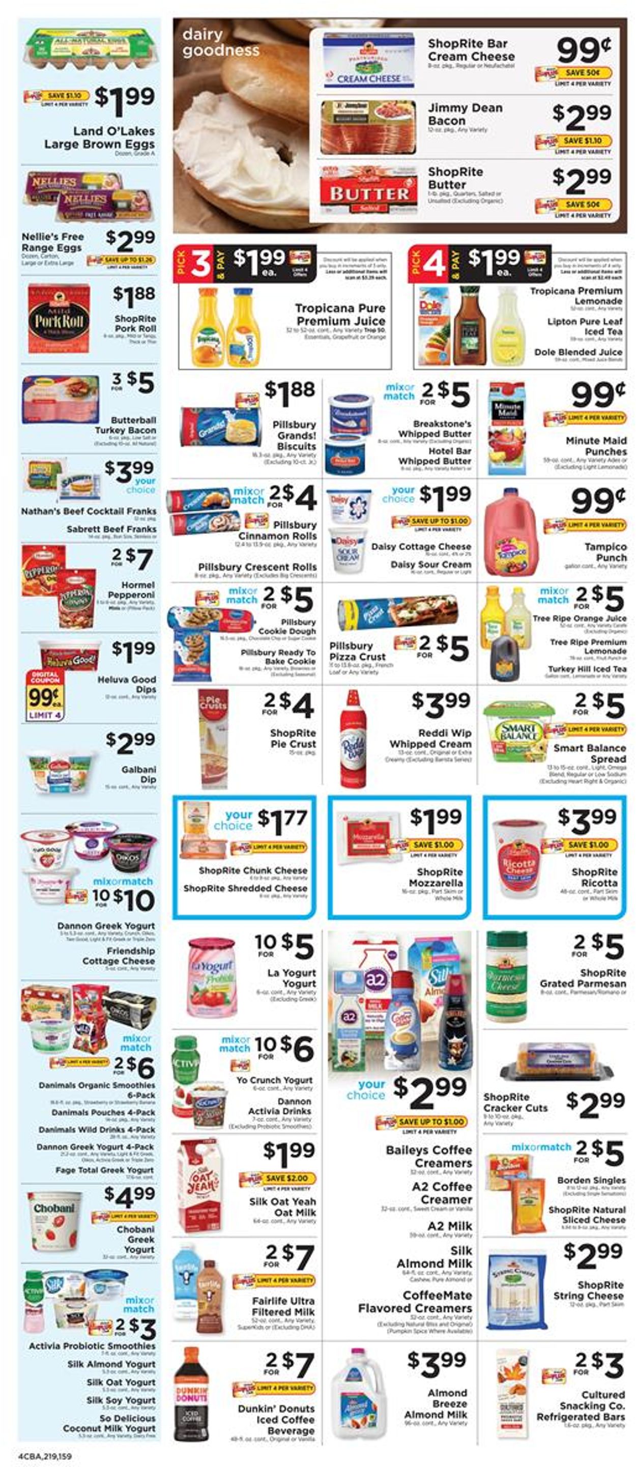 Catalogue ShopRite - Holiday Ad 2019 from 12/22/2019
