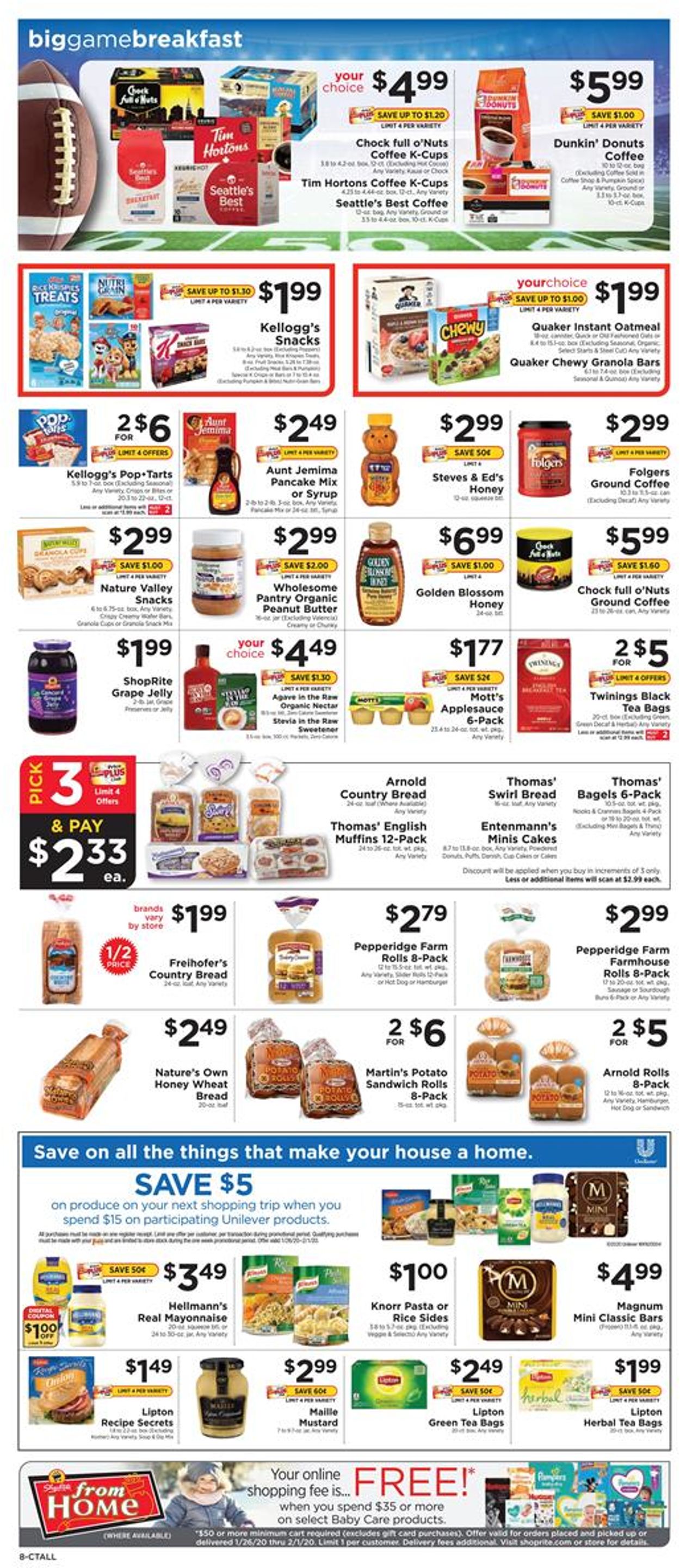 Catalogue ShopRite from 01/26/2020