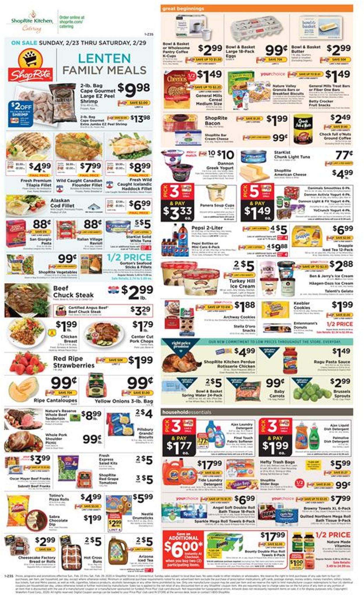 Catalogue ShopRite from 02/23/2020