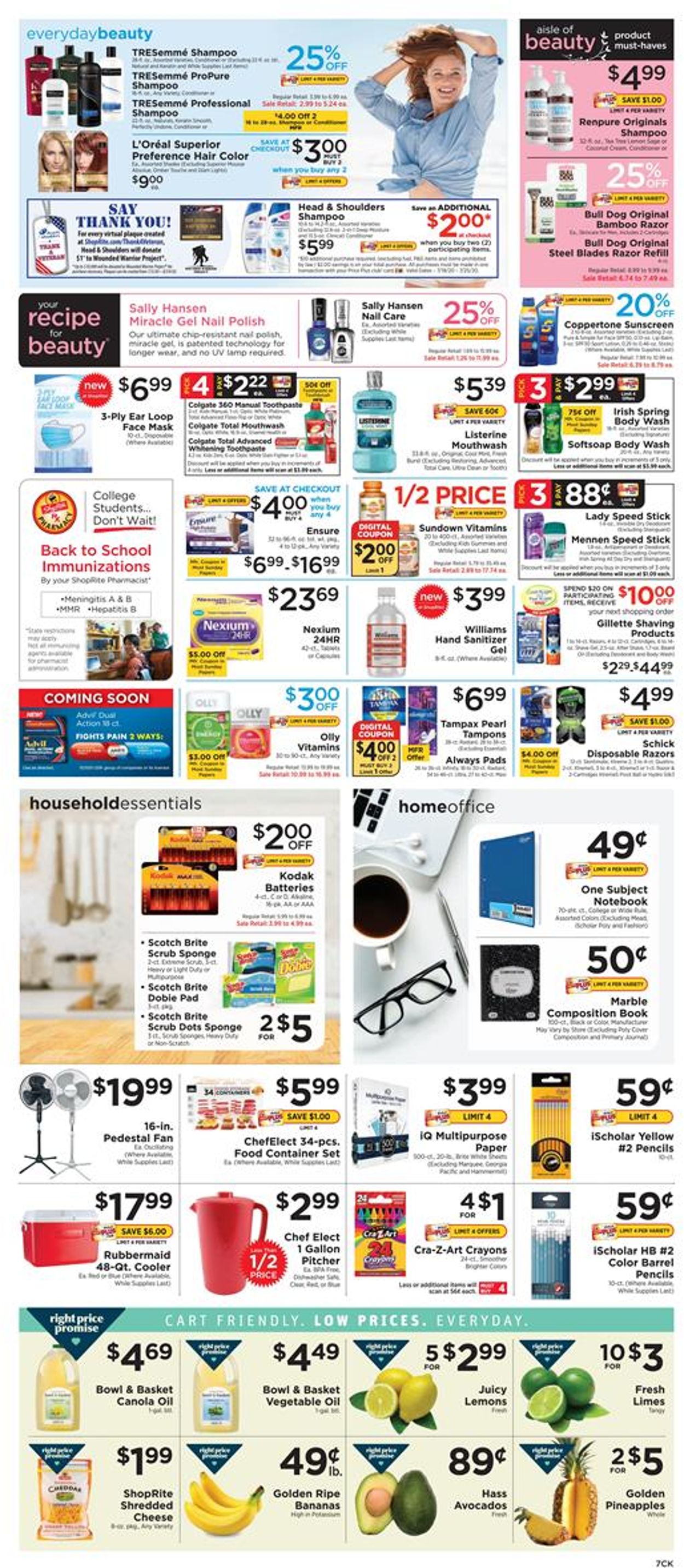 Catalogue ShopRite from 07/19/2020