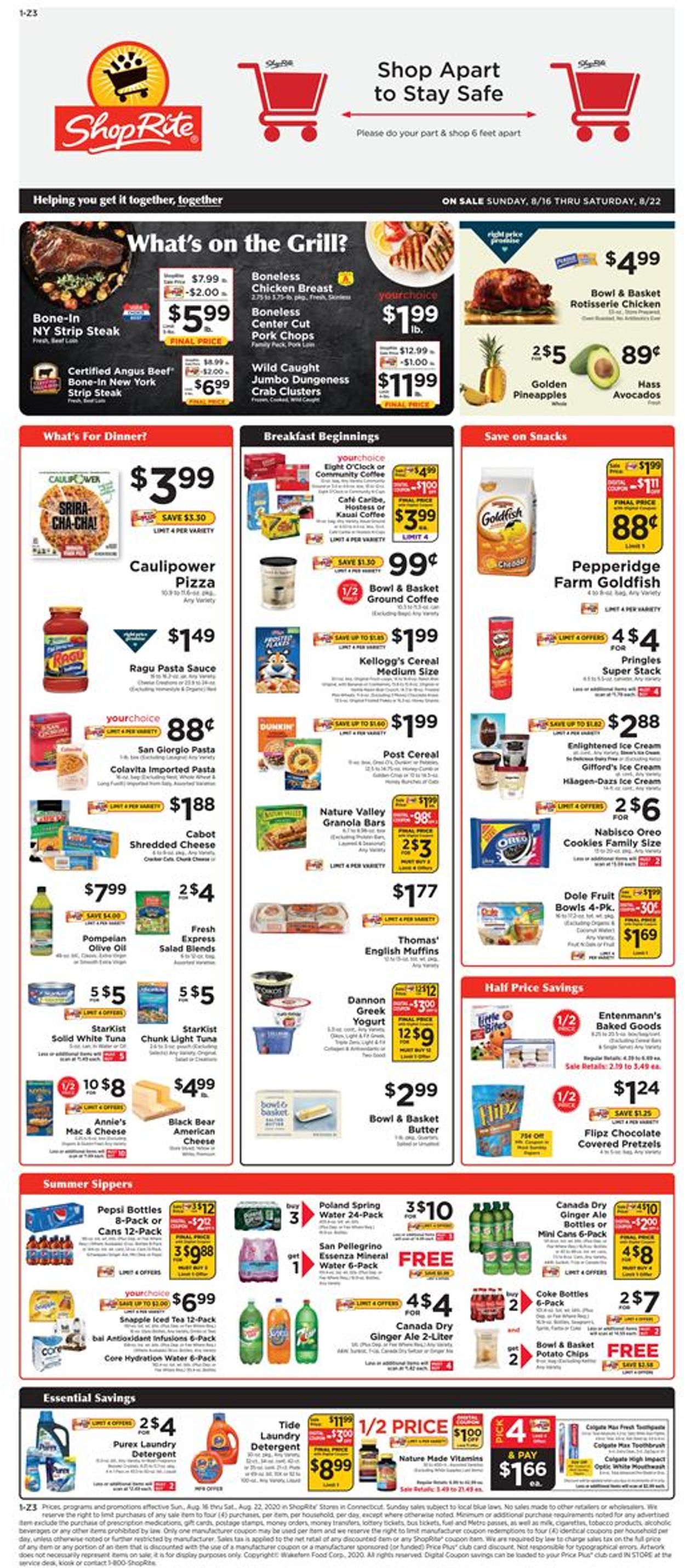 Catalogue ShopRite from 08/16/2020