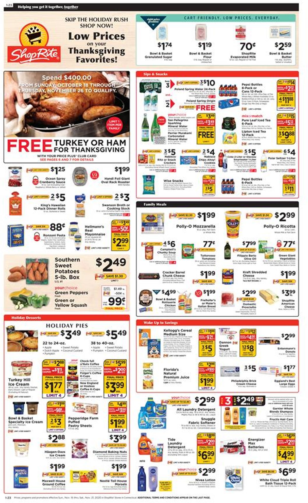 Catalogue ShopRite from 11/15/2020