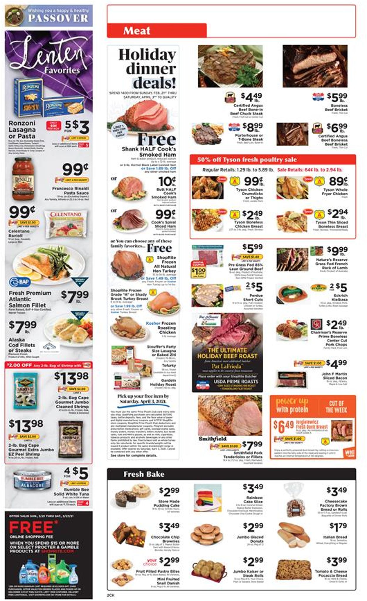 Shop Rite Free Ham 2021 - Shoprite Weekly Ad April 11 ...