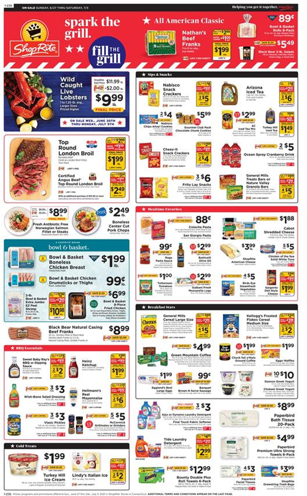 Catalogue ShopRite from 06/27/2021