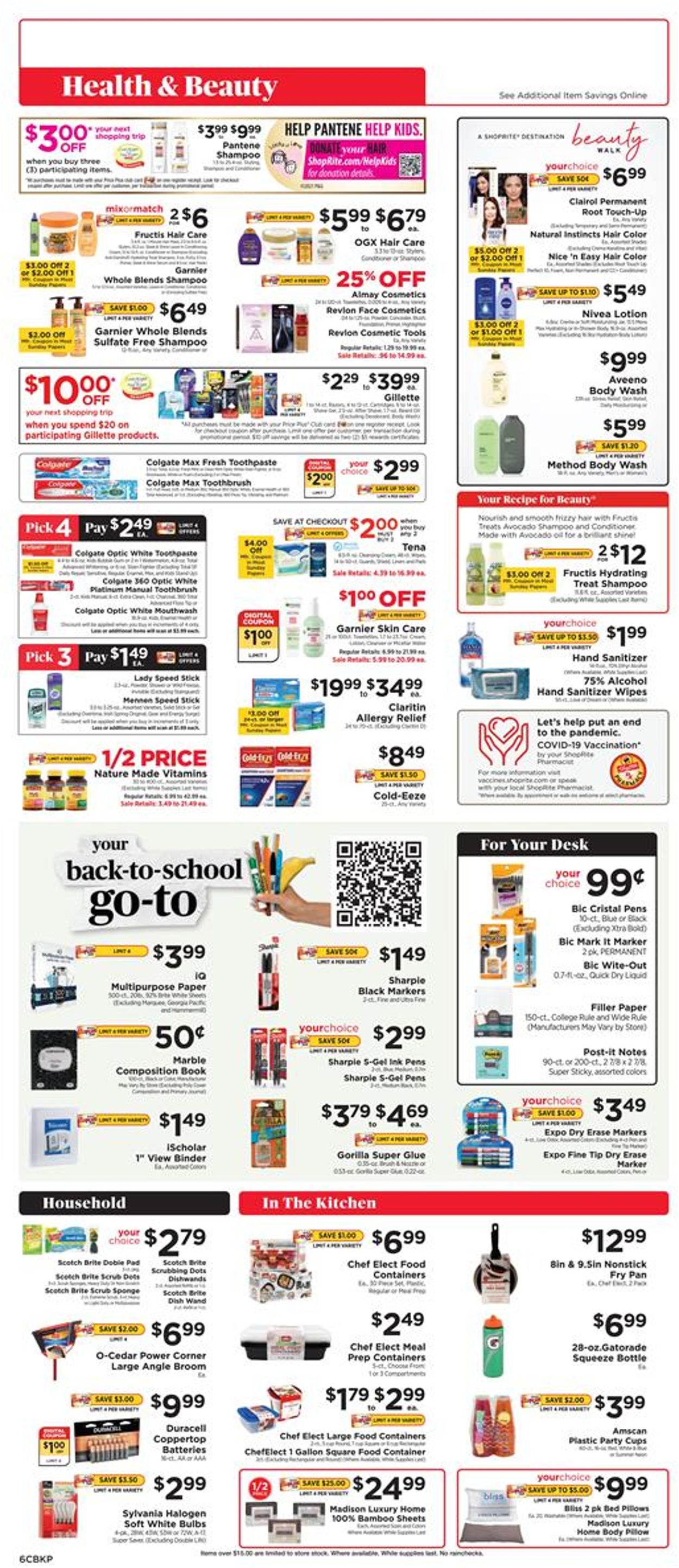 Catalogue ShopRite from 08/22/2021