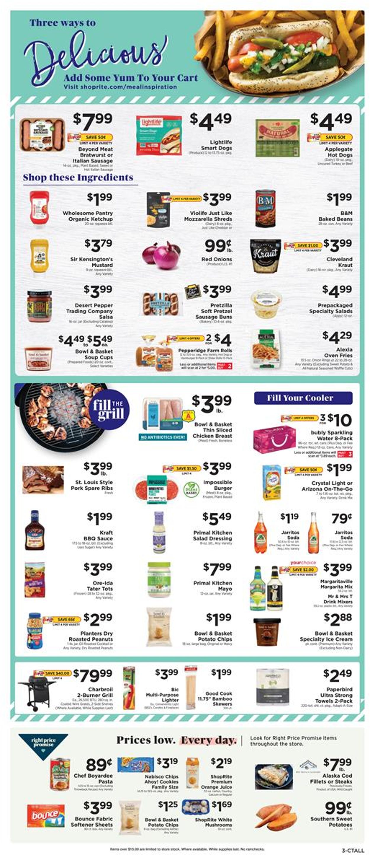 Catalogue ShopRite from 08/29/2021