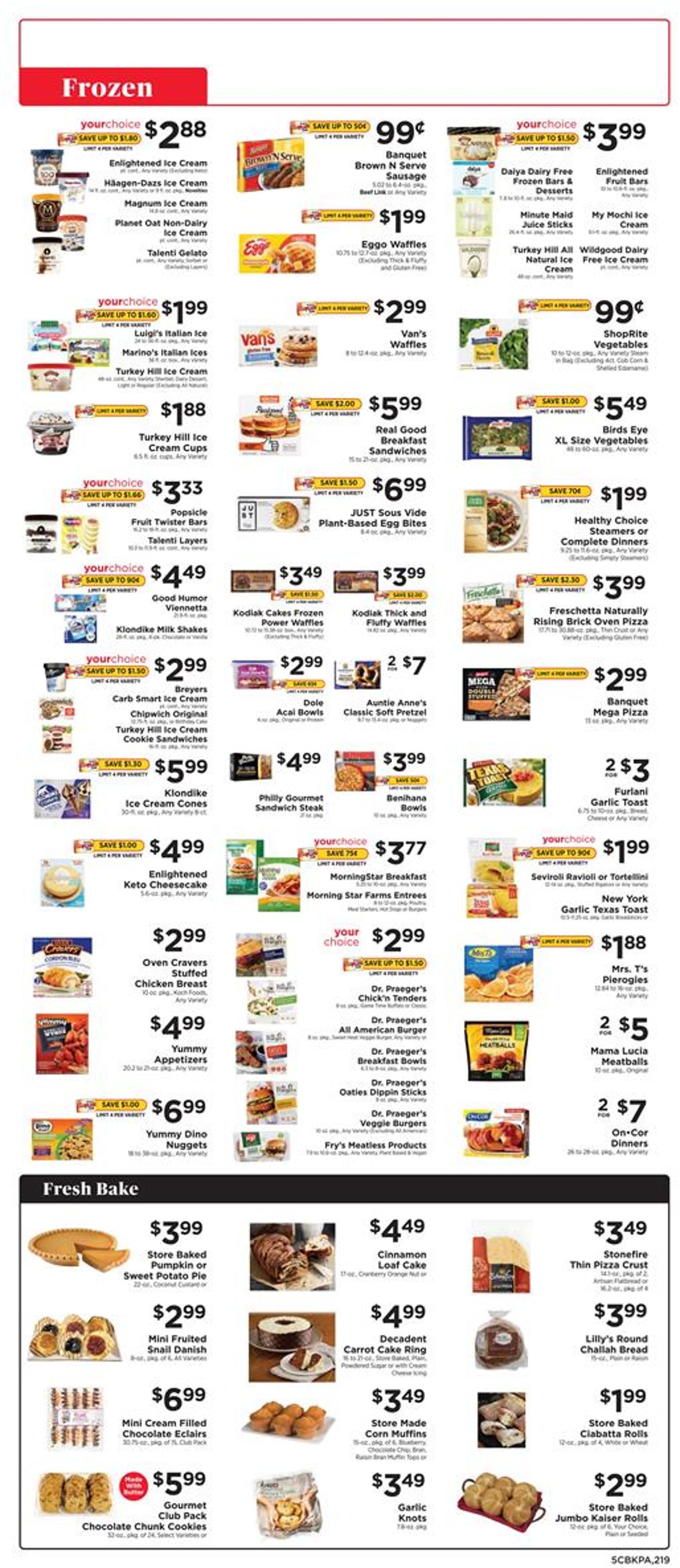 Catalogue ShopRite from 08/29/2021