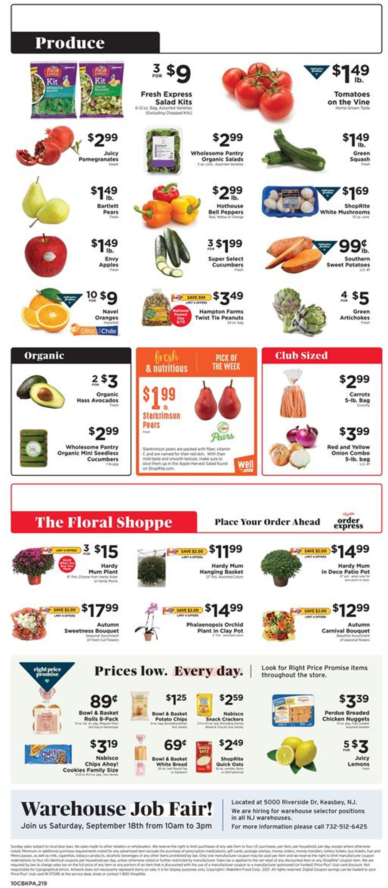 Catalogue ShopRite from 09/12/2021
