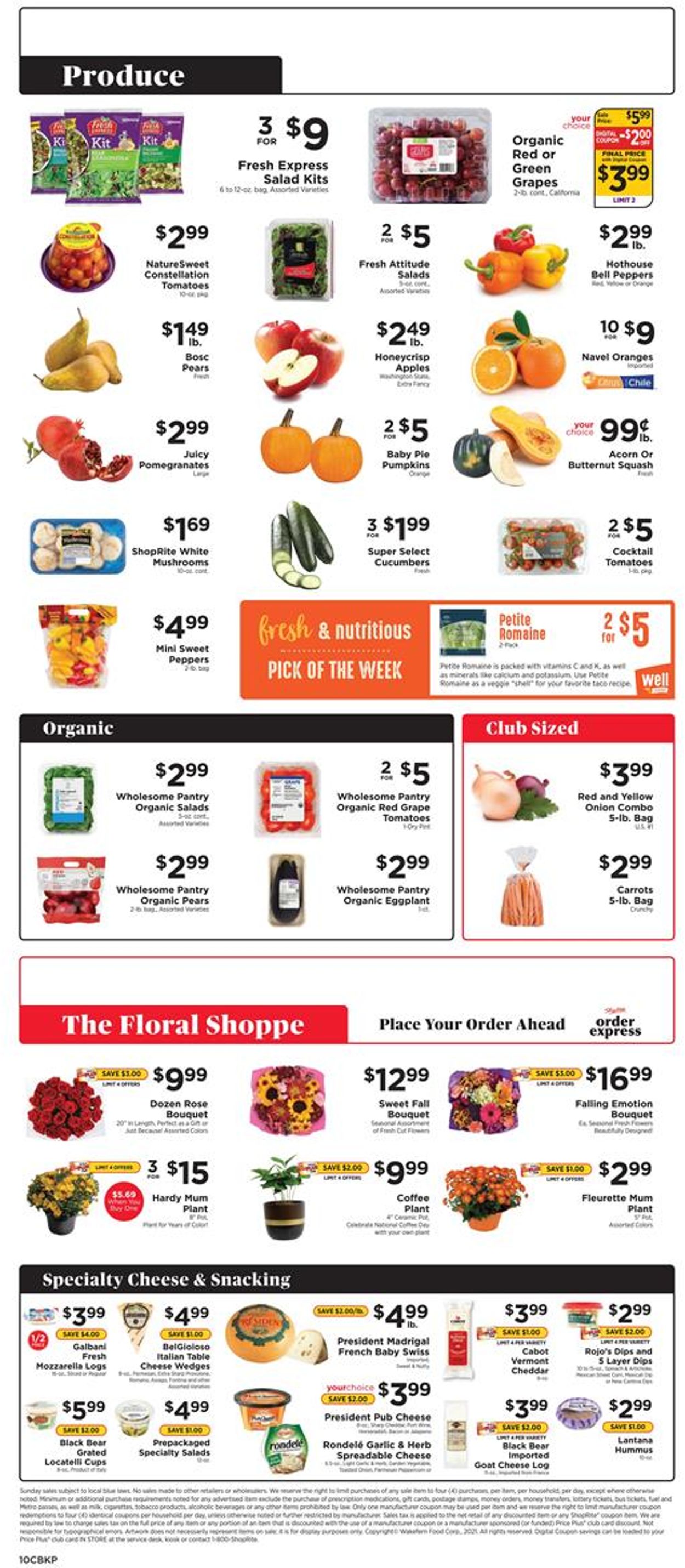 Catalogue ShopRite from 09/26/2021