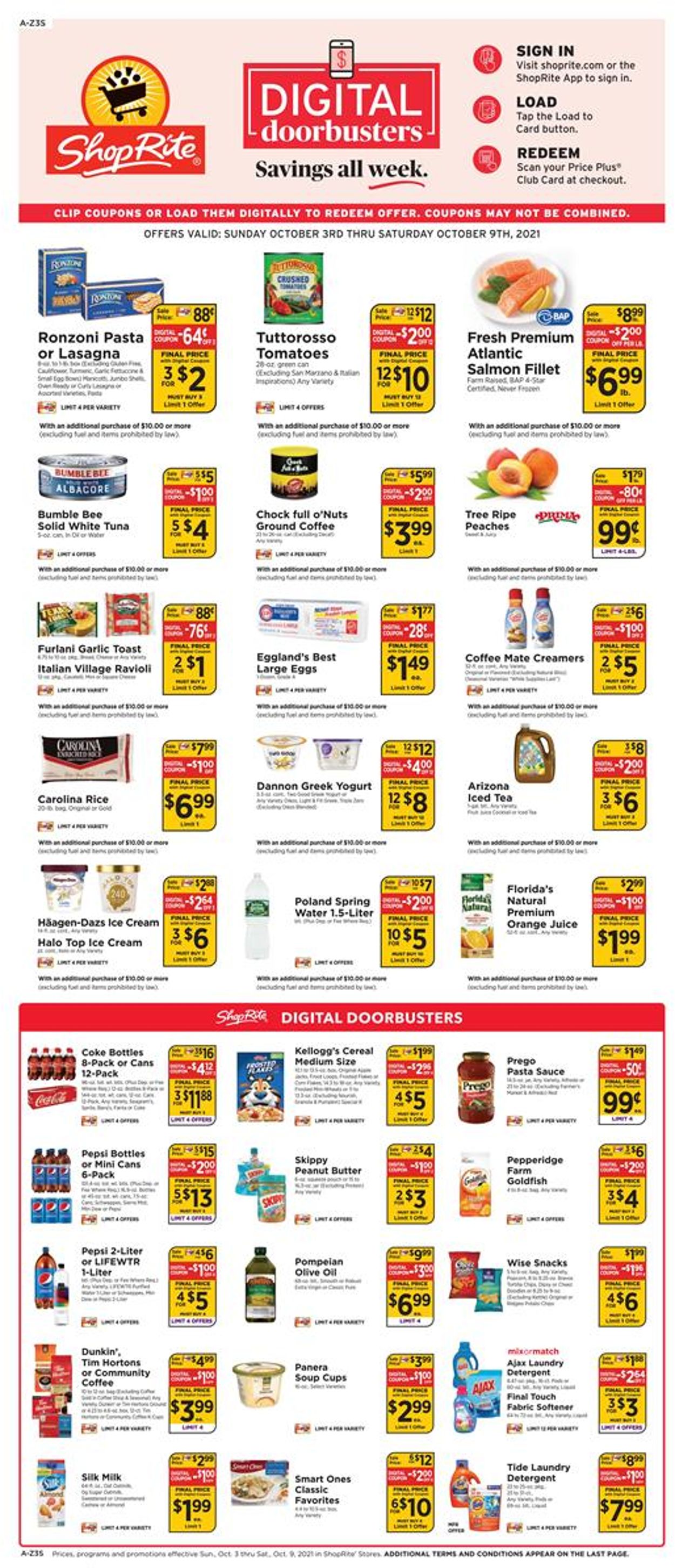 Catalogue ShopRite from 10/03/2021