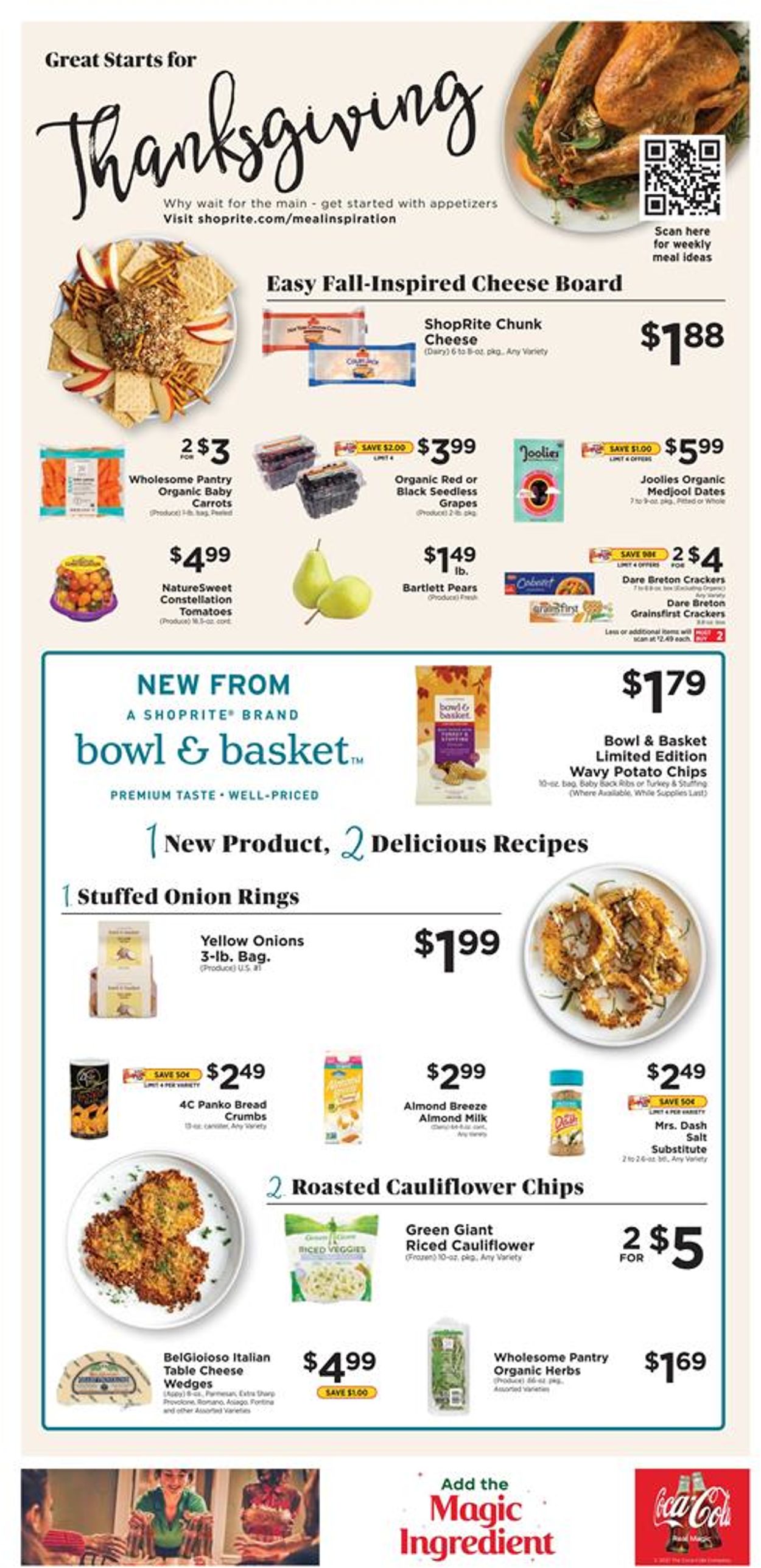 ShopRite THANKSGIVING 2021 Current weekly ad 11/21 11/27/2021 [11