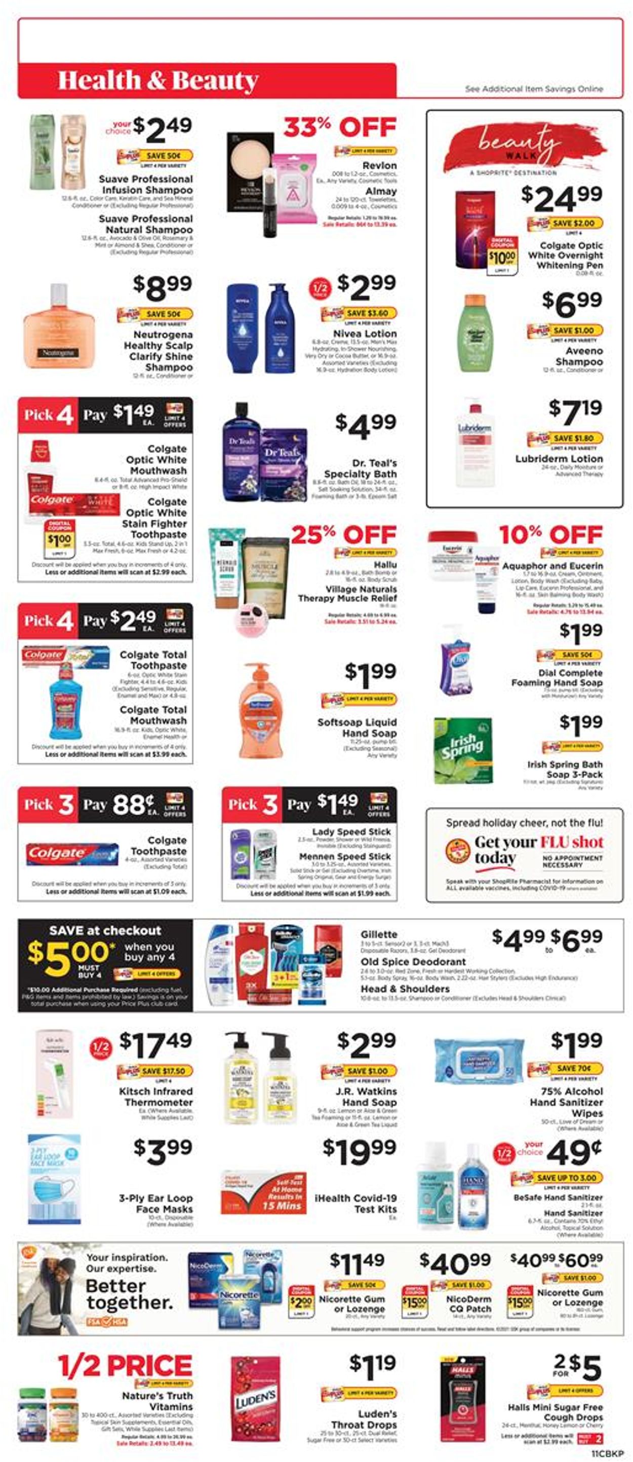Catalogue ShopRite HOLIDAY 2021 from 12/19/2021