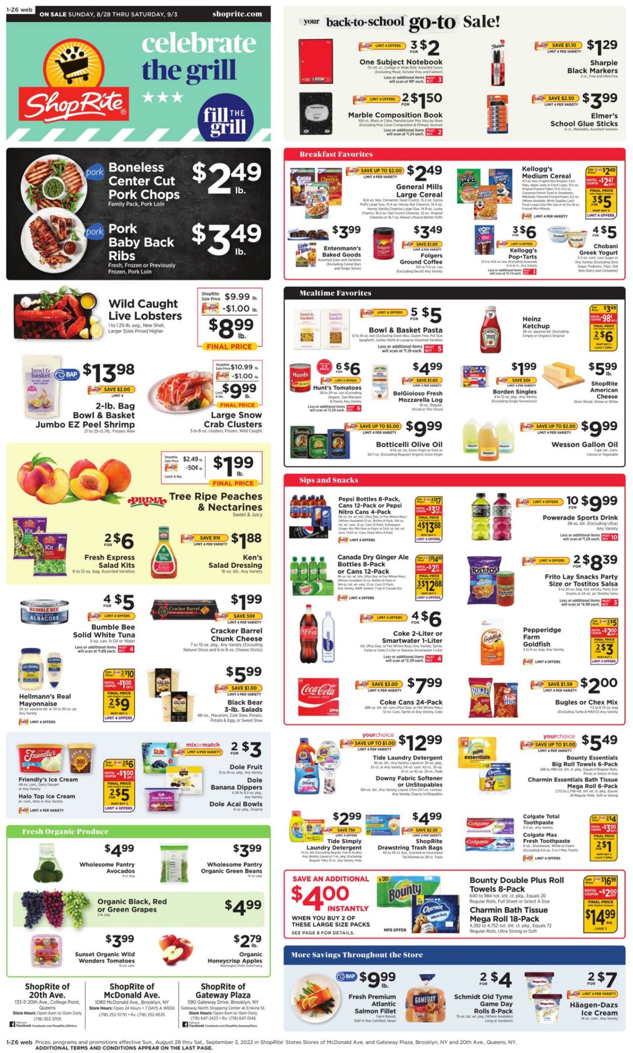 Catalogue ShopRite from 08/28/2022