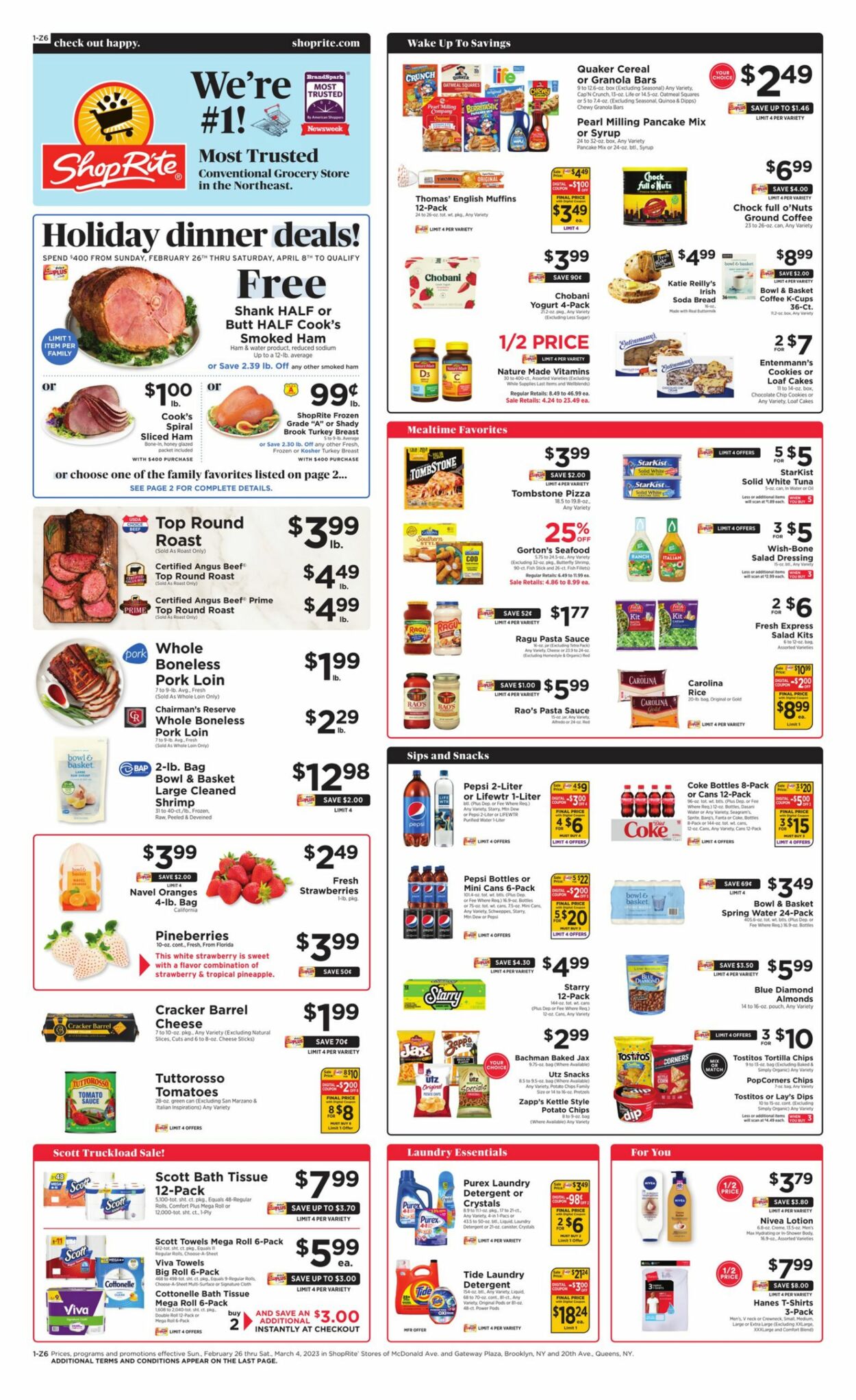Catalogue ShopRite from 02/26/2023