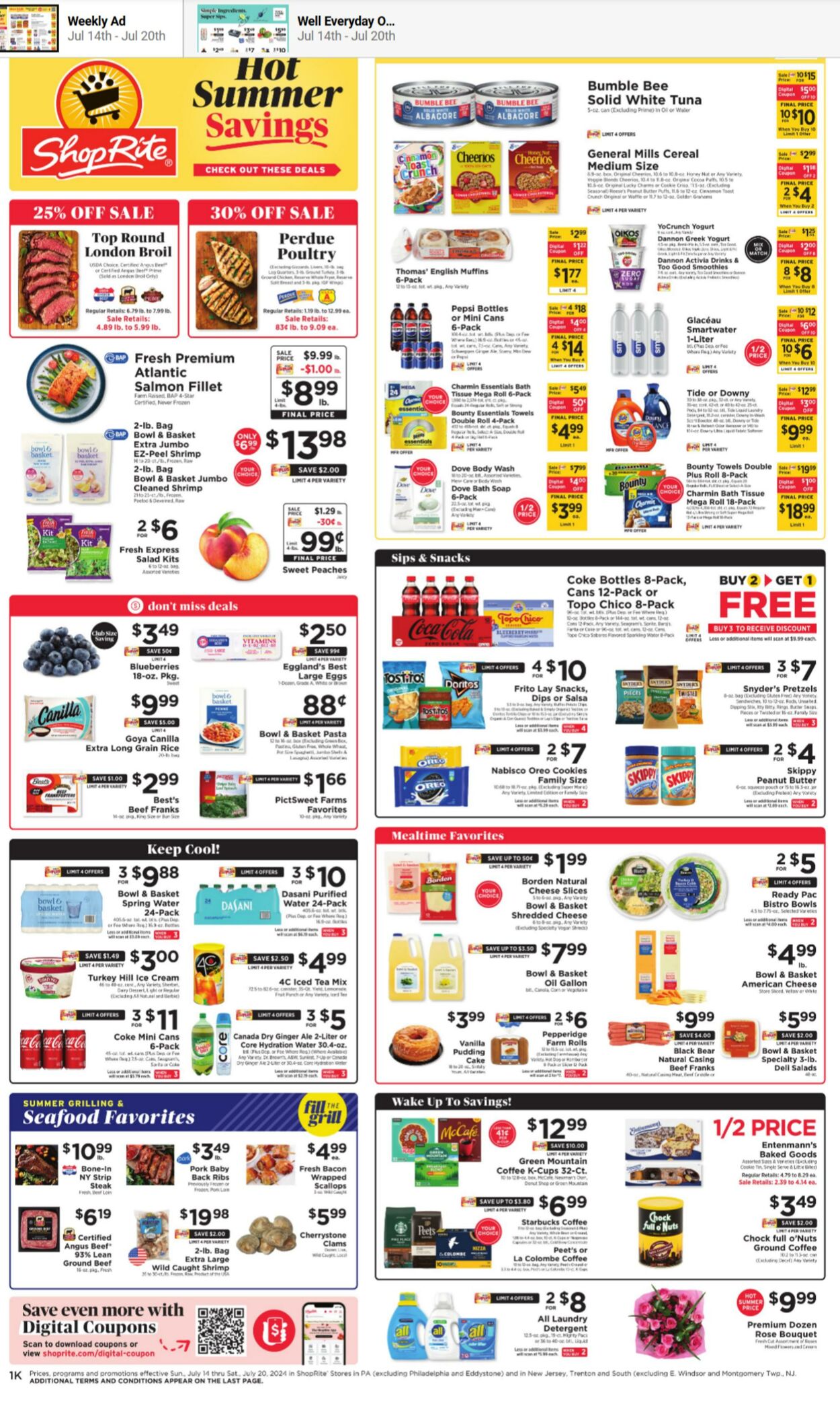 Catalogue ShopRite from 07/14/2024