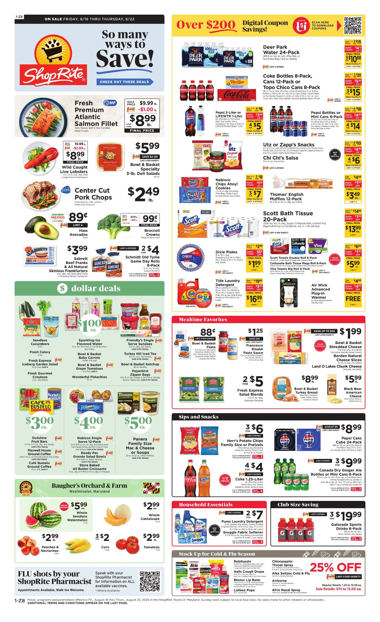 Catalogue ShopRite from 08/16/2024