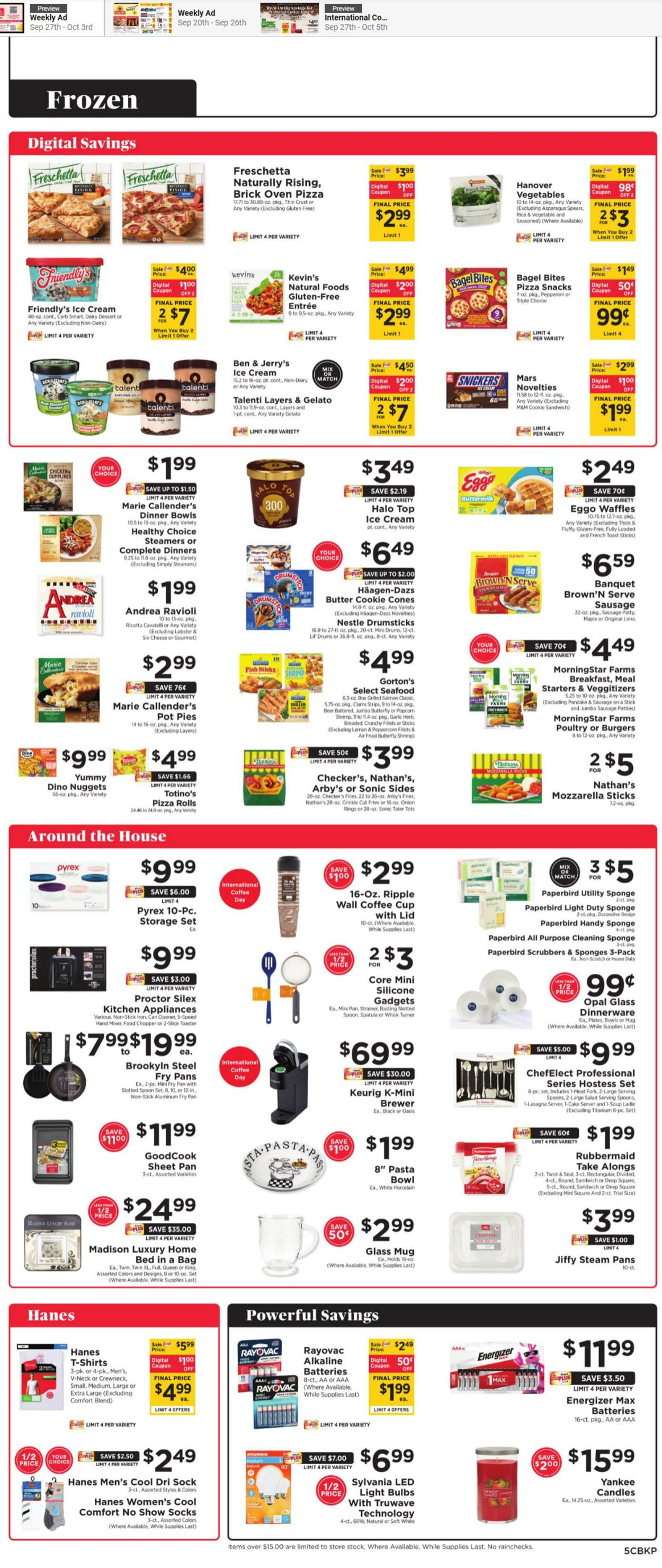 Catalogue ShopRite from 09/27/2024