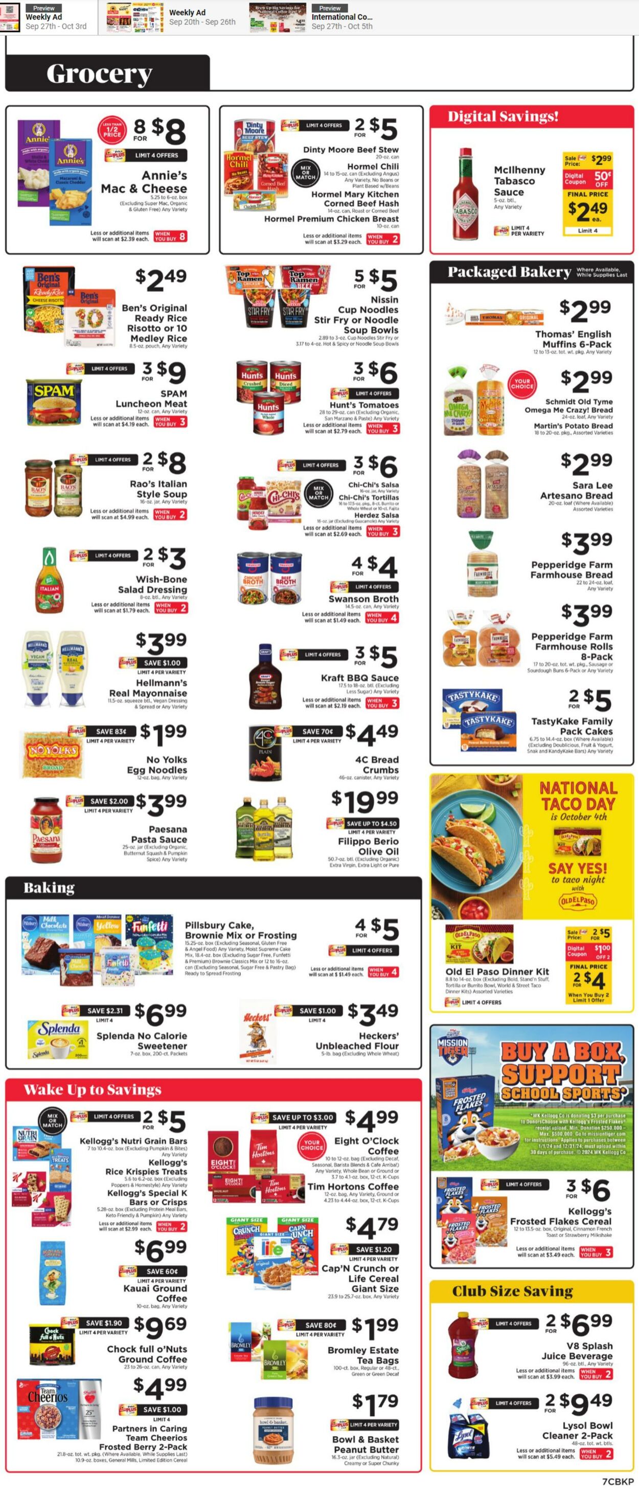 Catalogue ShopRite from 09/27/2024