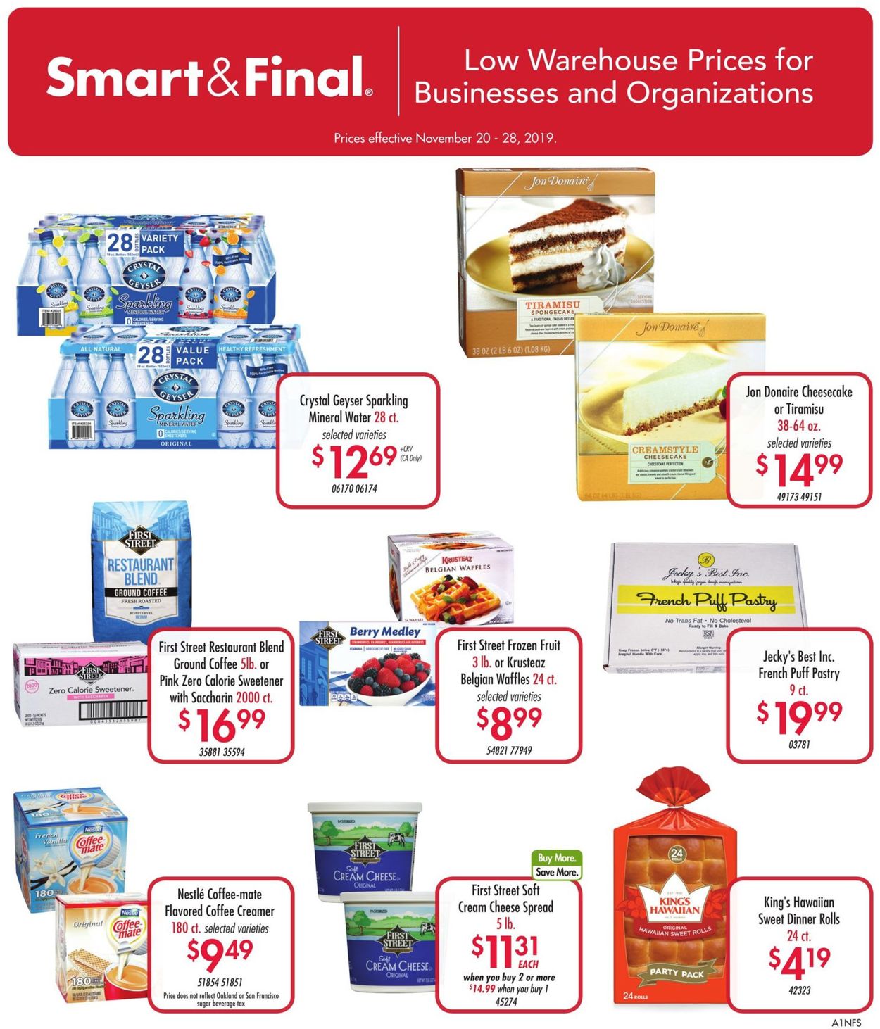 Catalogue Smart and Final - Holiday Ad 2019 from 11/20/2019