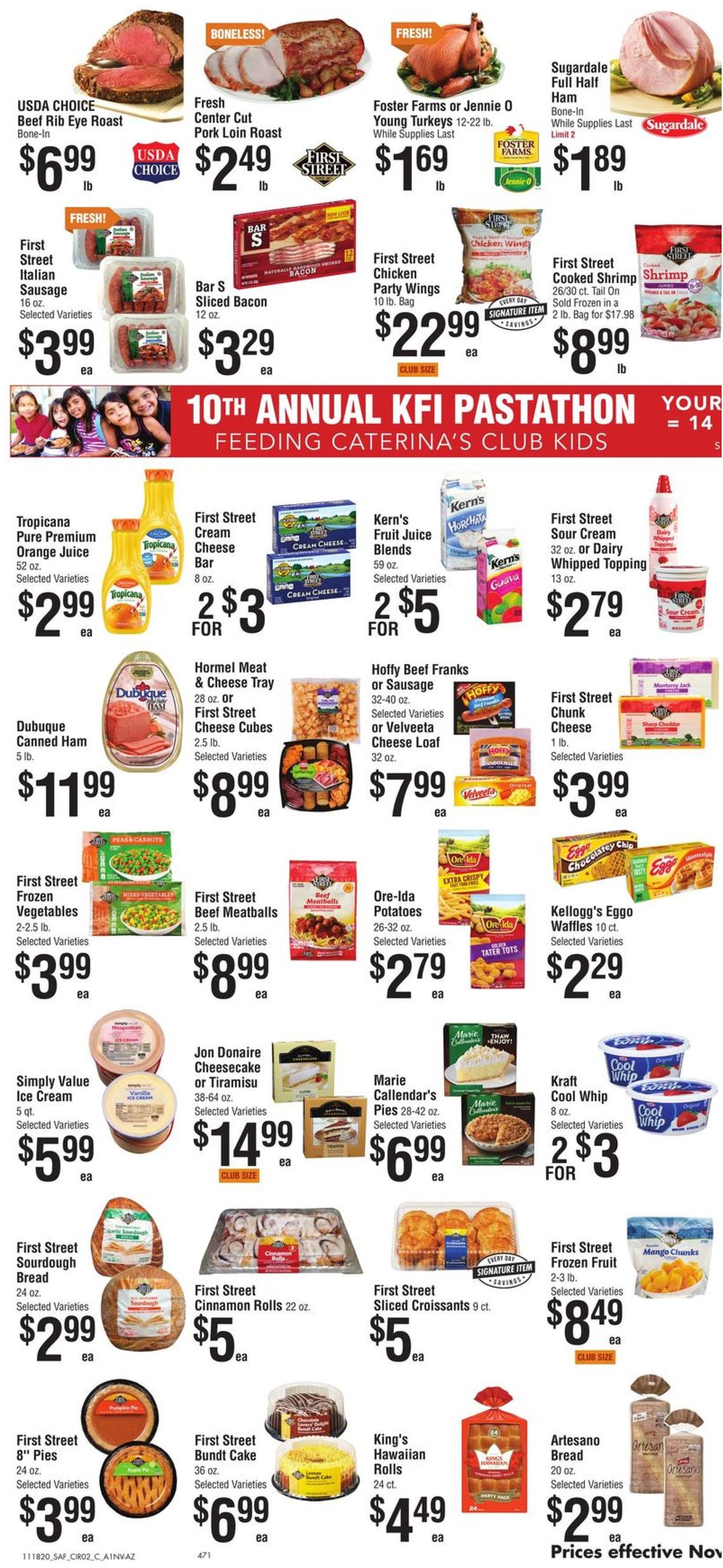 Catalogue Smart and Final Thanksgiving ad 2020 from 11/18/2020