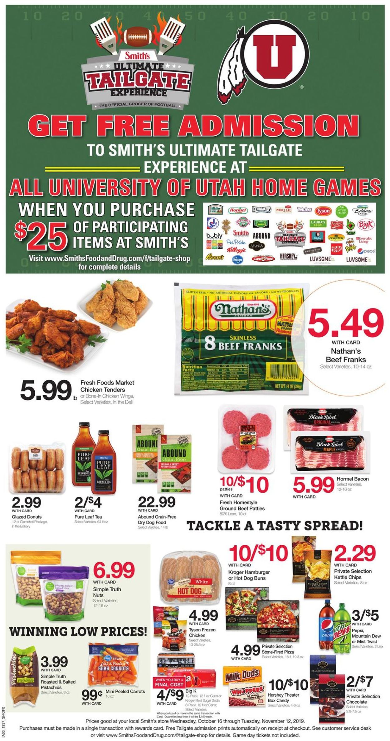 Catalogue Smith's from 10/16/2019