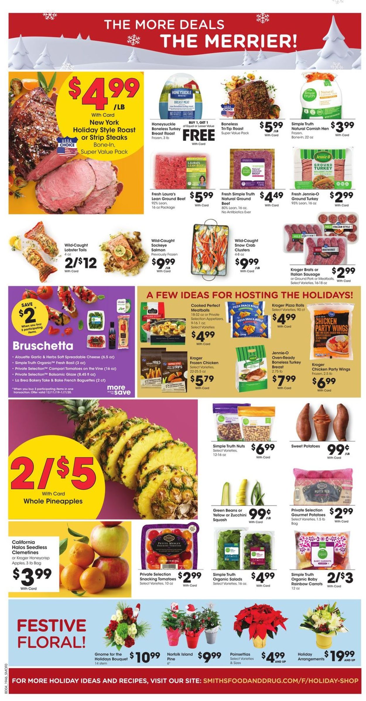 Catalogue Smith's - Christmas Ad 2019 from 12/18/2019
