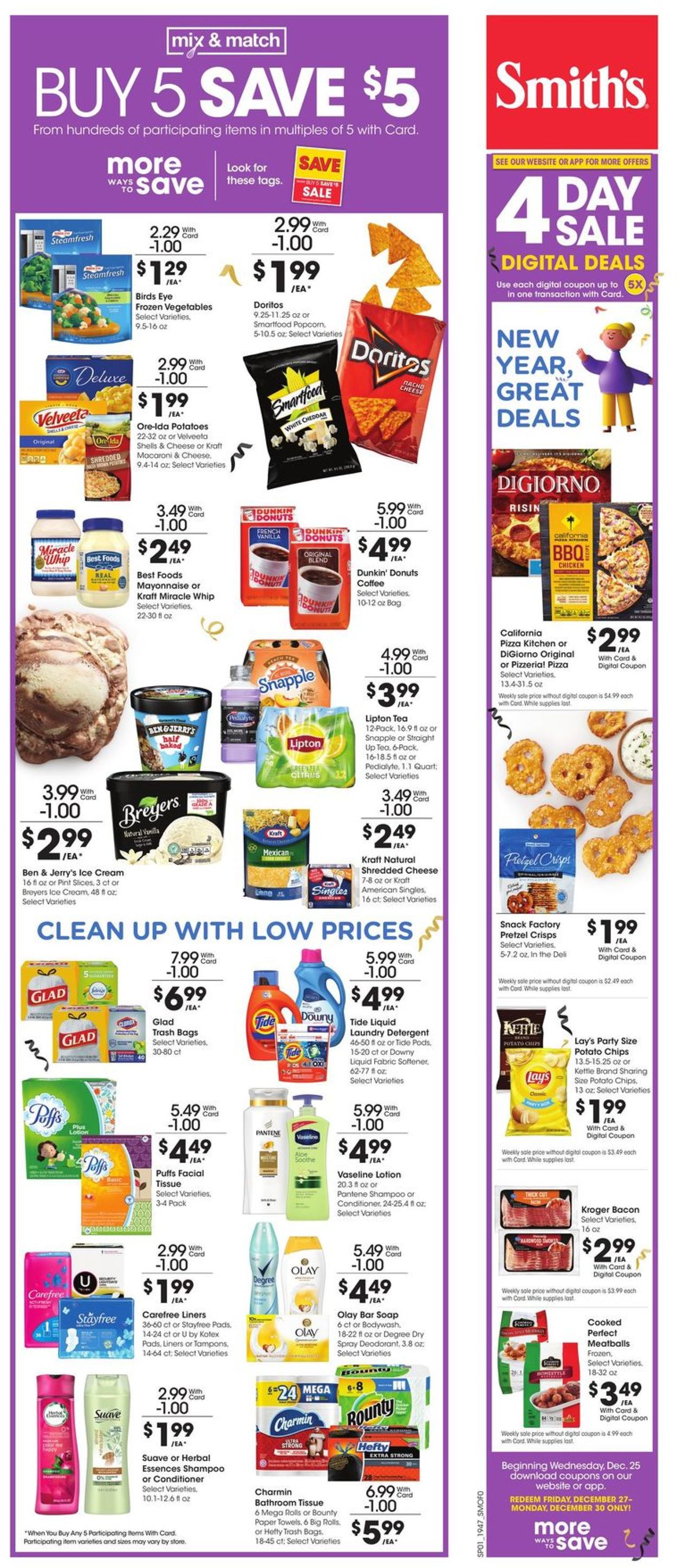 Catalogue Smith's - New Year's Ad 2019/2020 from 12/26/2019