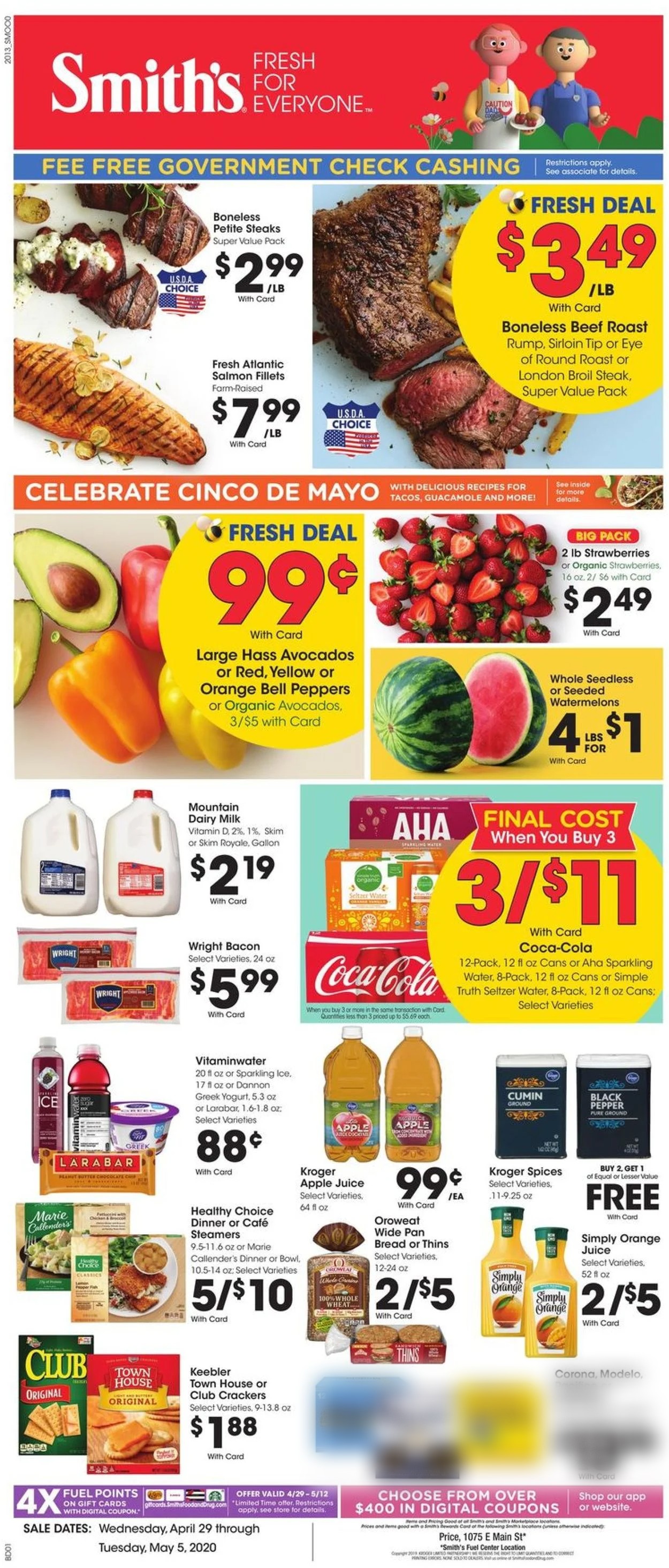 Smith's Current weekly ad 04/29 - 05/05/2020 - frequent-ads.com