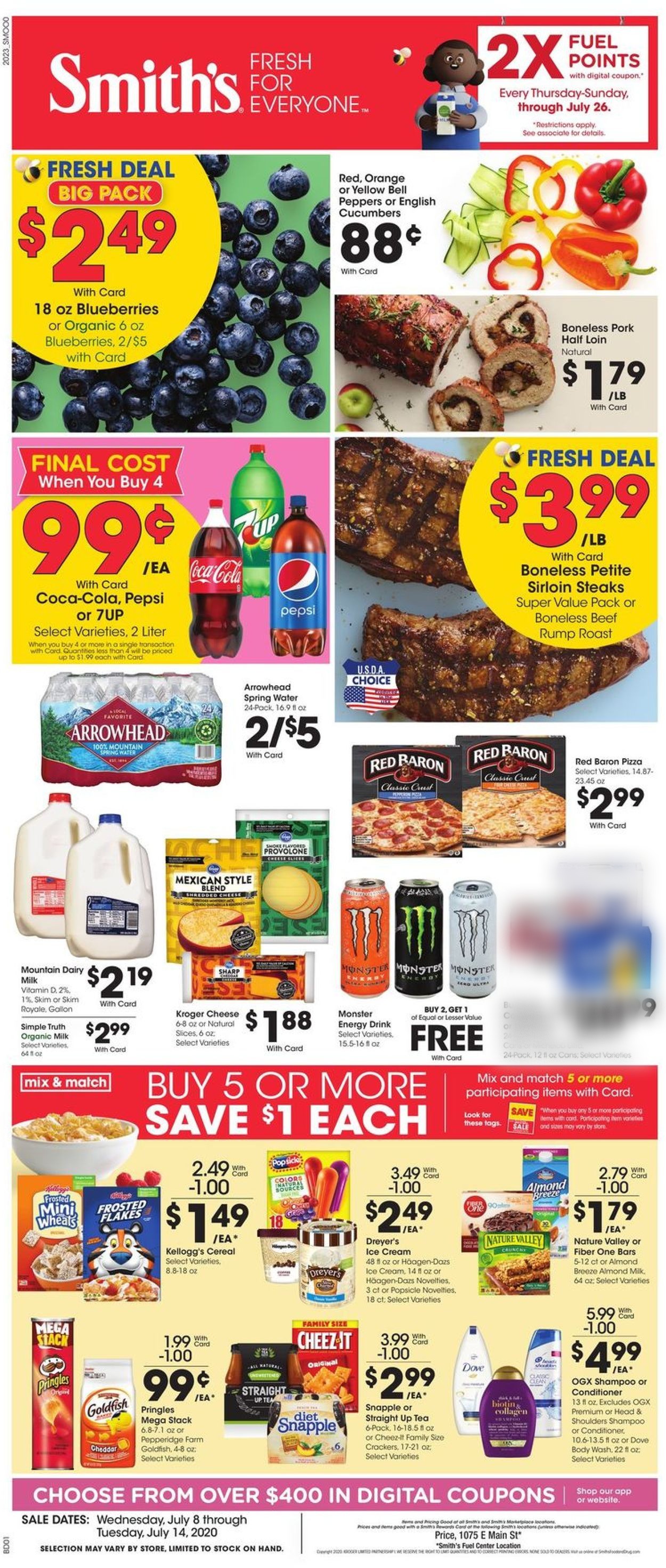 Smith's Current weekly ad 07/08 - 07/14/2020 - frequent-ads.com
