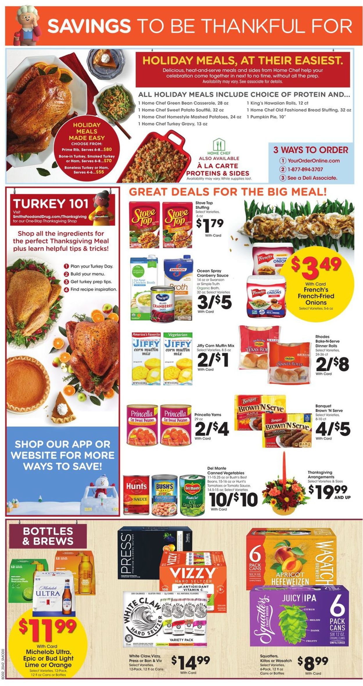 Smith's Thanksgiving ad 2020 Current weekly ad 11/18 11/26/2020 [2