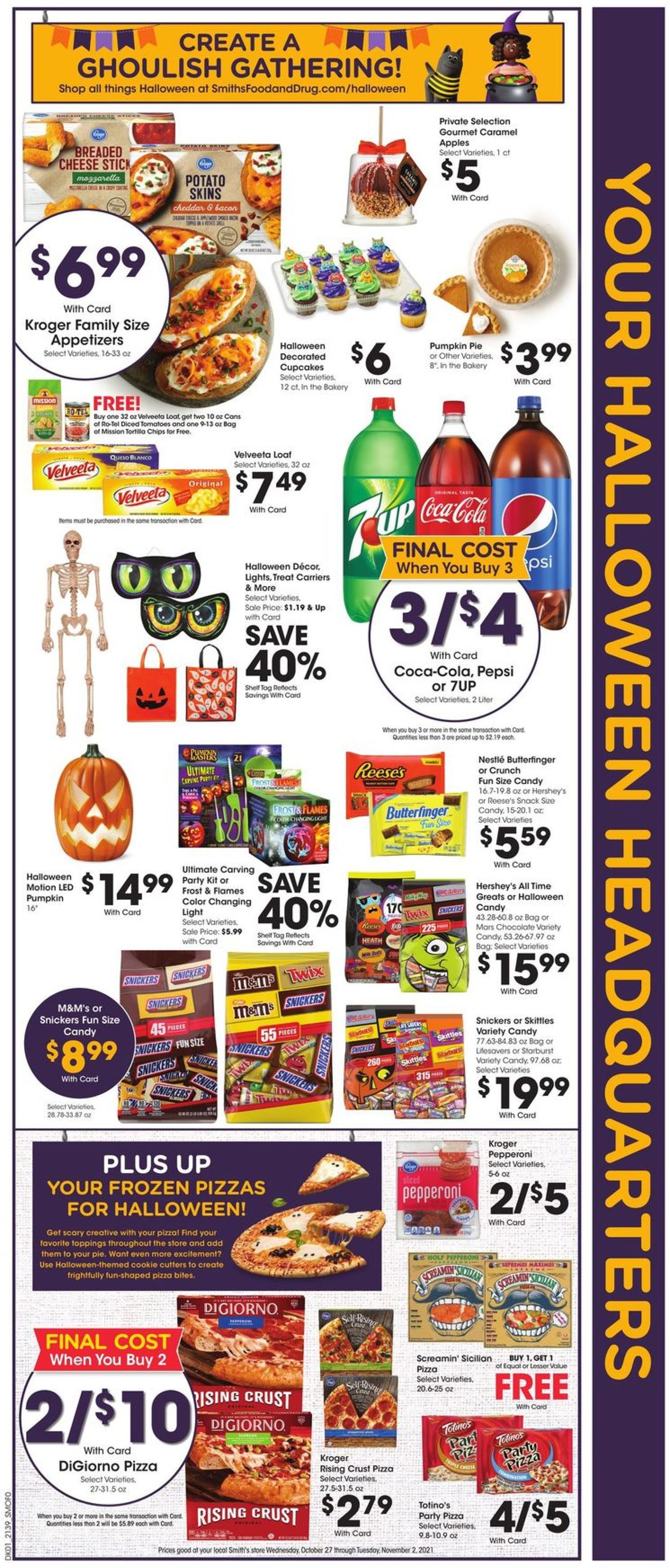 Catalogue Smith's HALLOWEEN 2021 from 10/27/2021
