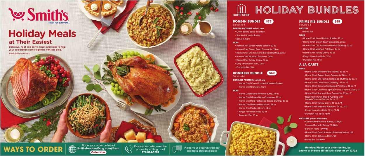 Catalogue Smith's HOLIDAY 2021 from 11/28/2021