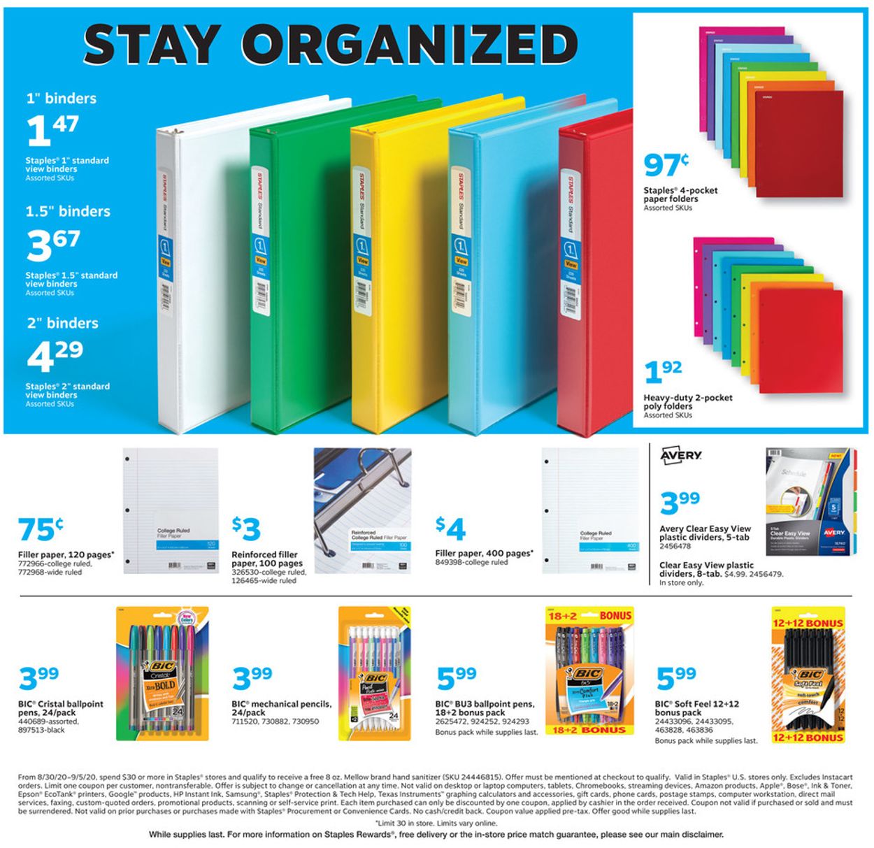 Staples Current weekly ad 08/30 09/05/2020 [3]