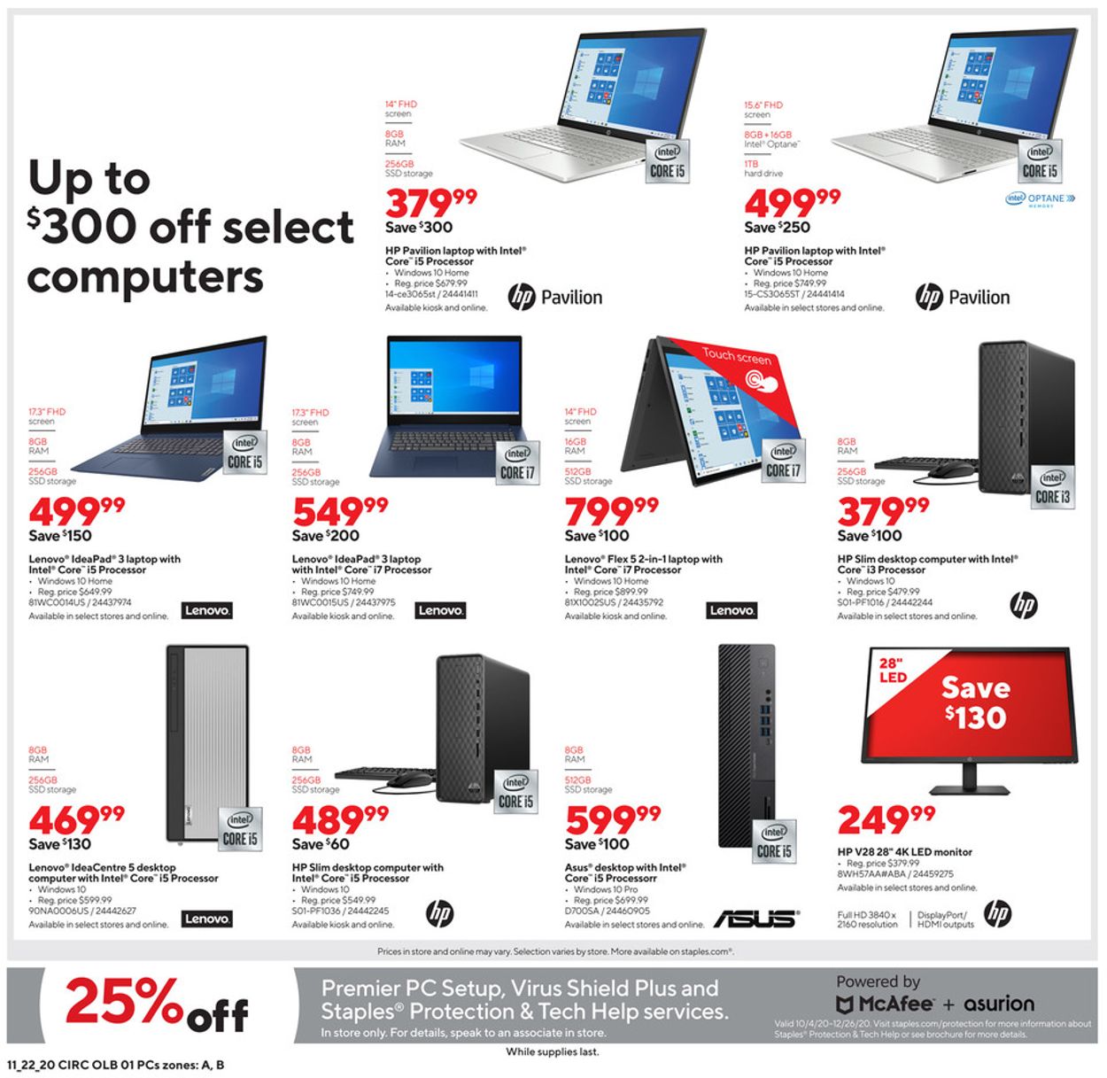 Staples Black Friday 2020 Current weekly ad 11/22 11/28/2020 [10