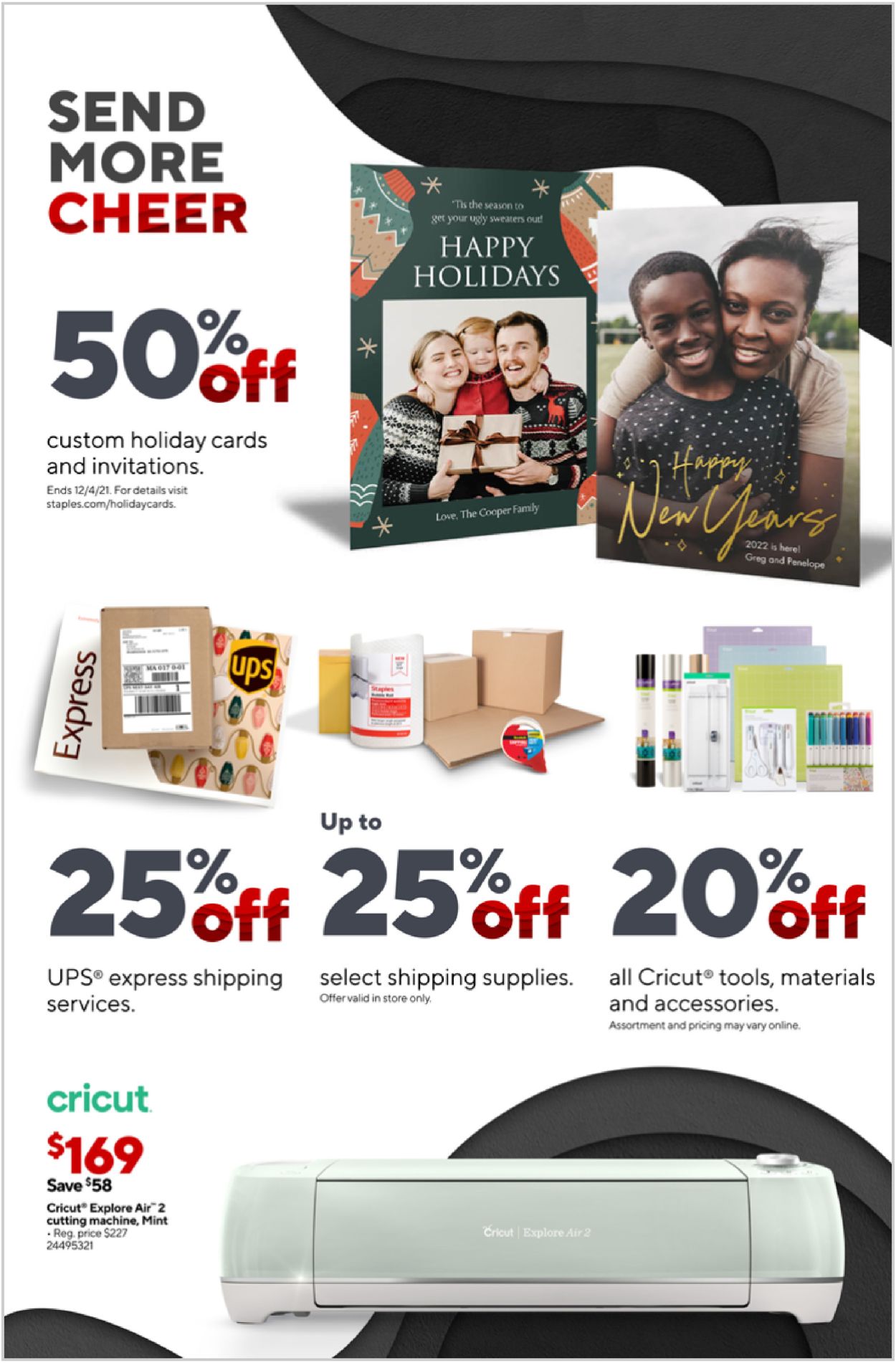 Catalogue Staples BLACK FRIDAY AD 2021 from 11/21/2021