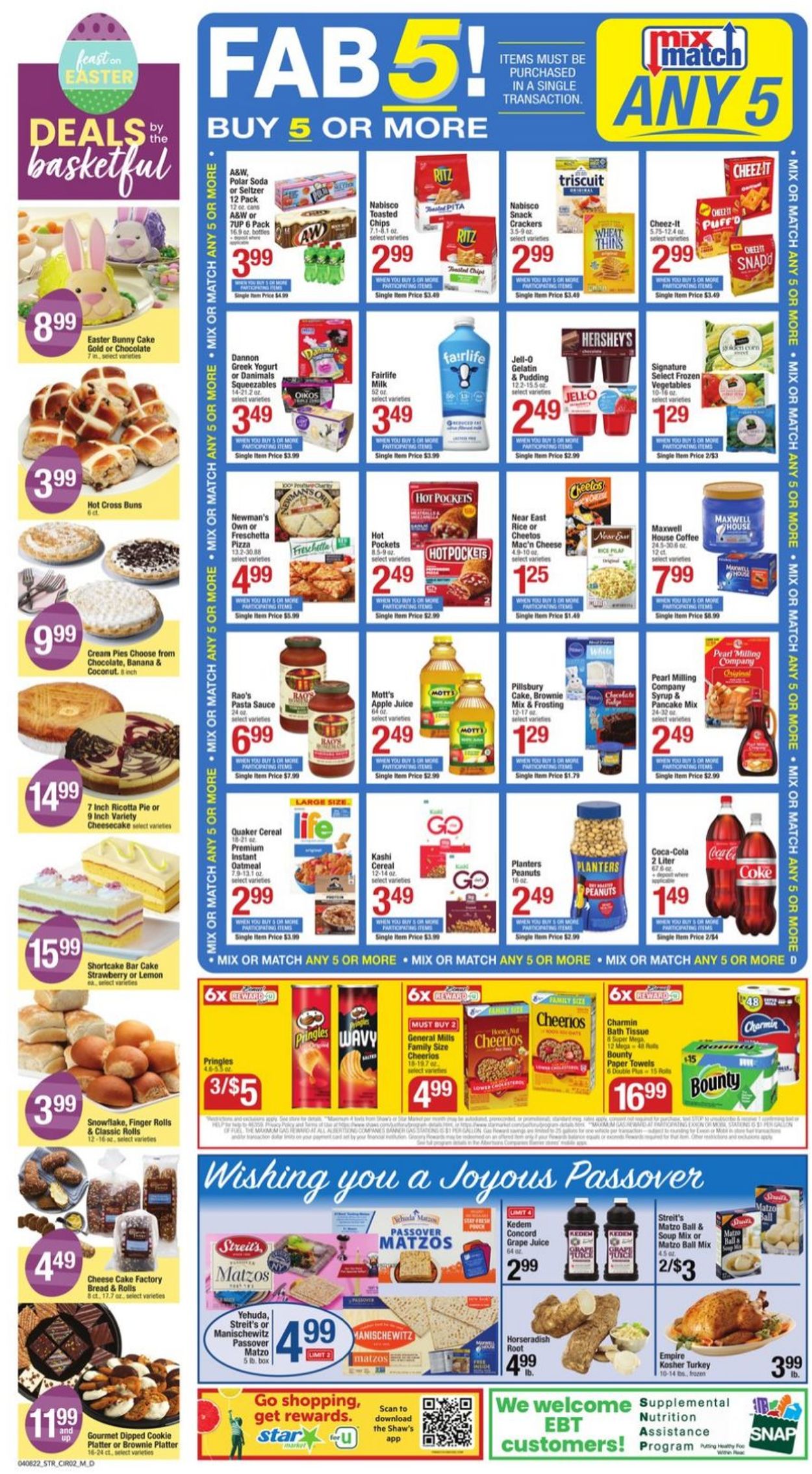 Catalogue Star Market EASTER 2022 from 04/15/2022