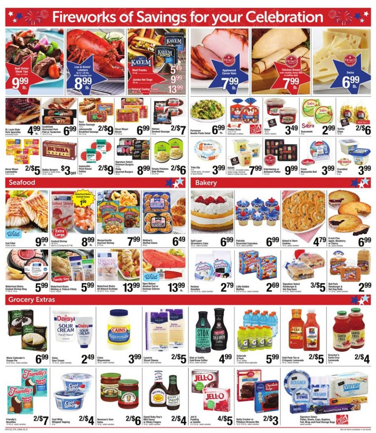 Catalogue Star Market - 4th of July Sale from 07/01/2022