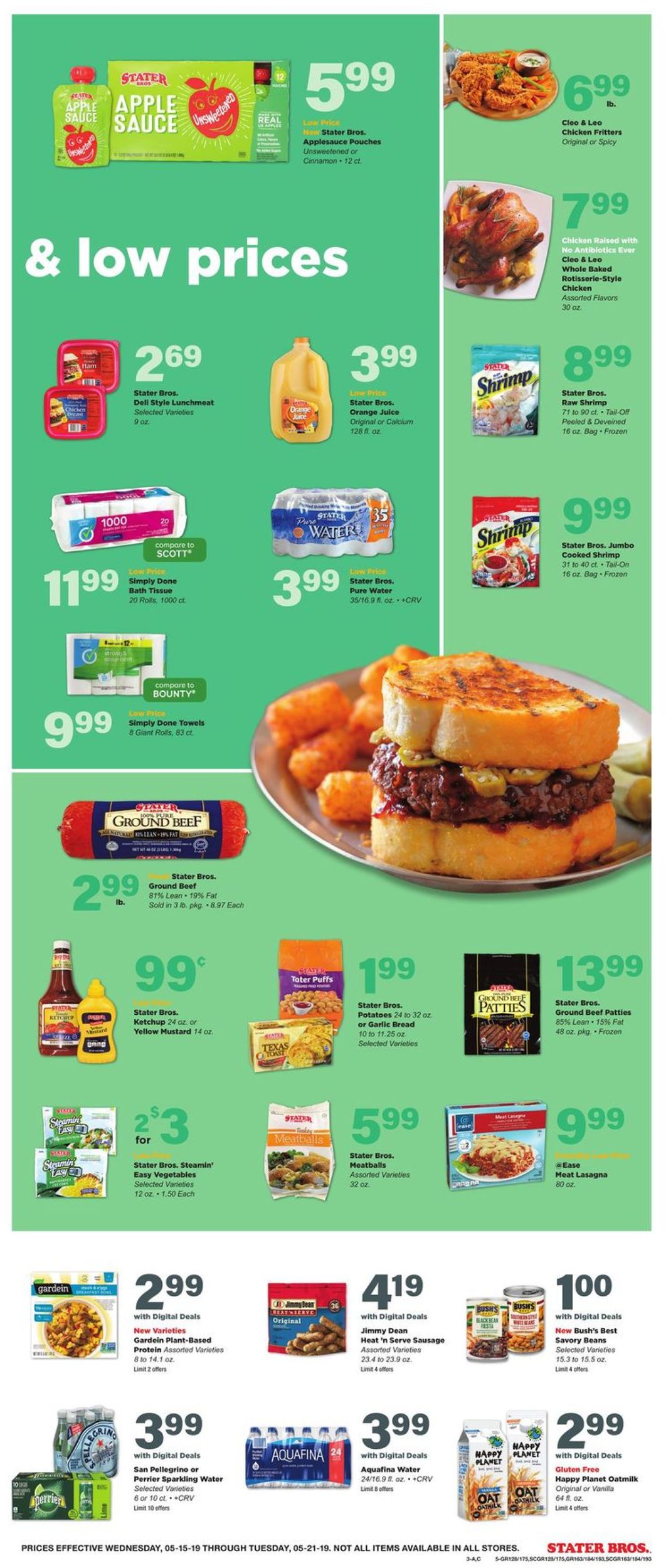 Catalogue Stater Bros. from 05/15/2019