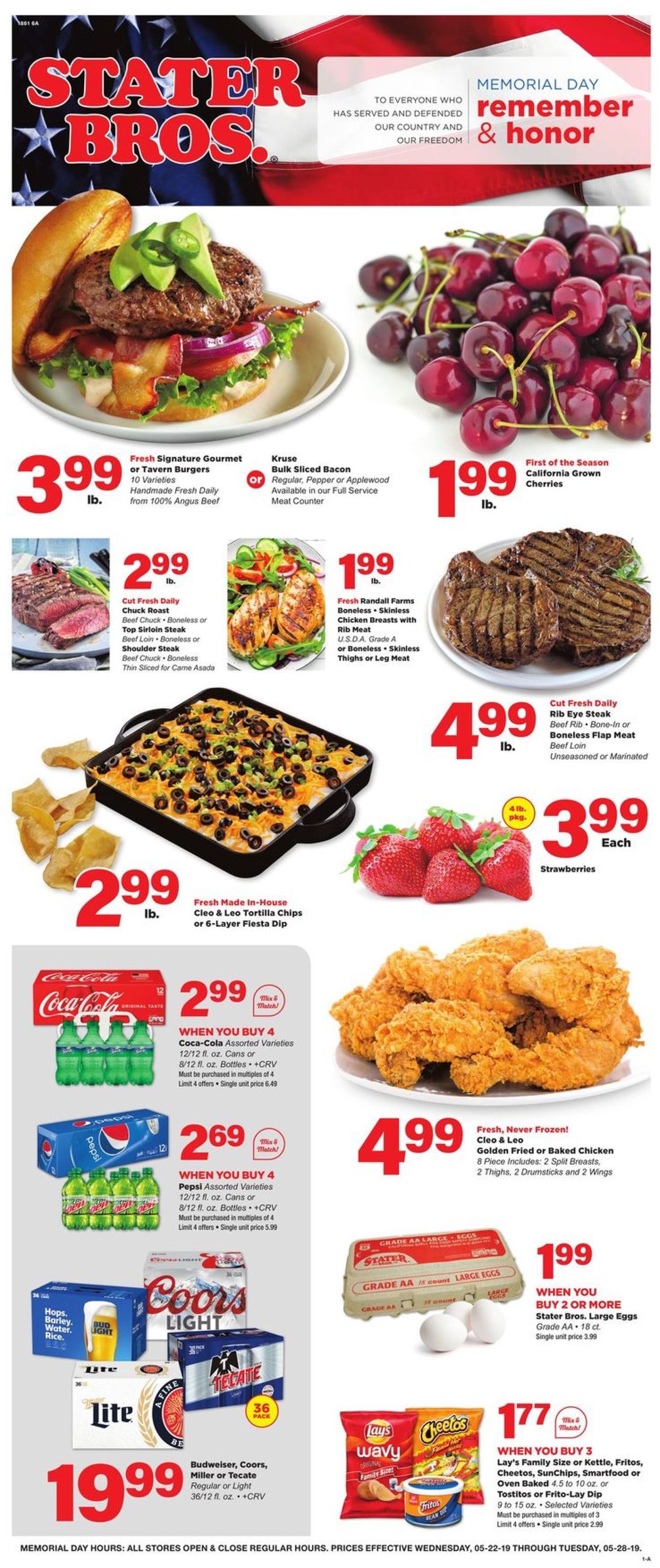 Catalogue Stater Bros. from 05/22/2019