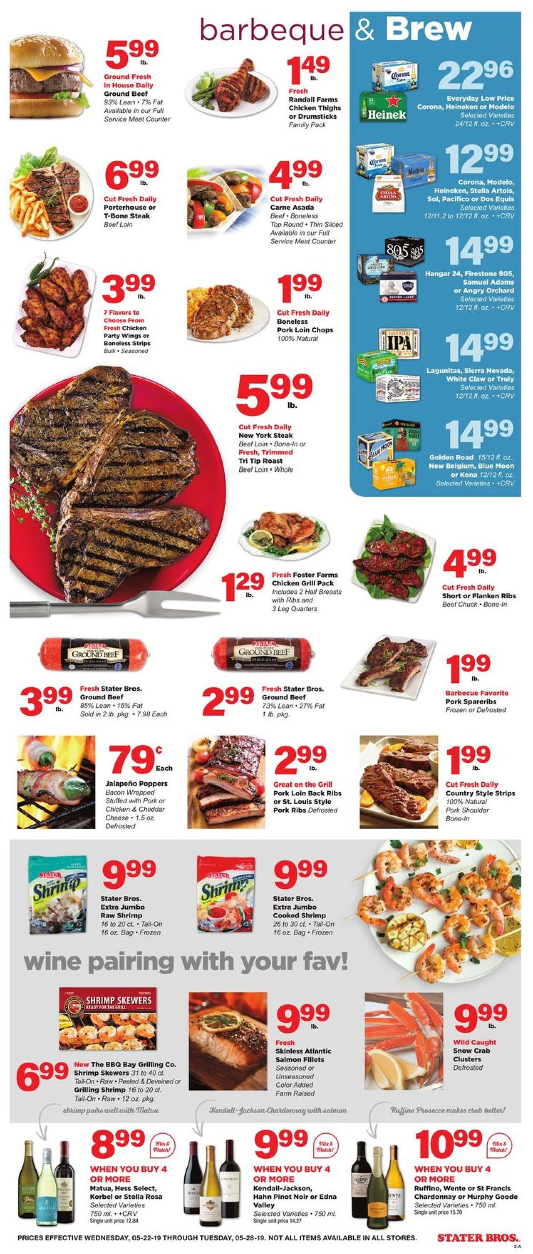 Catalogue Stater Bros. from 05/22/2019