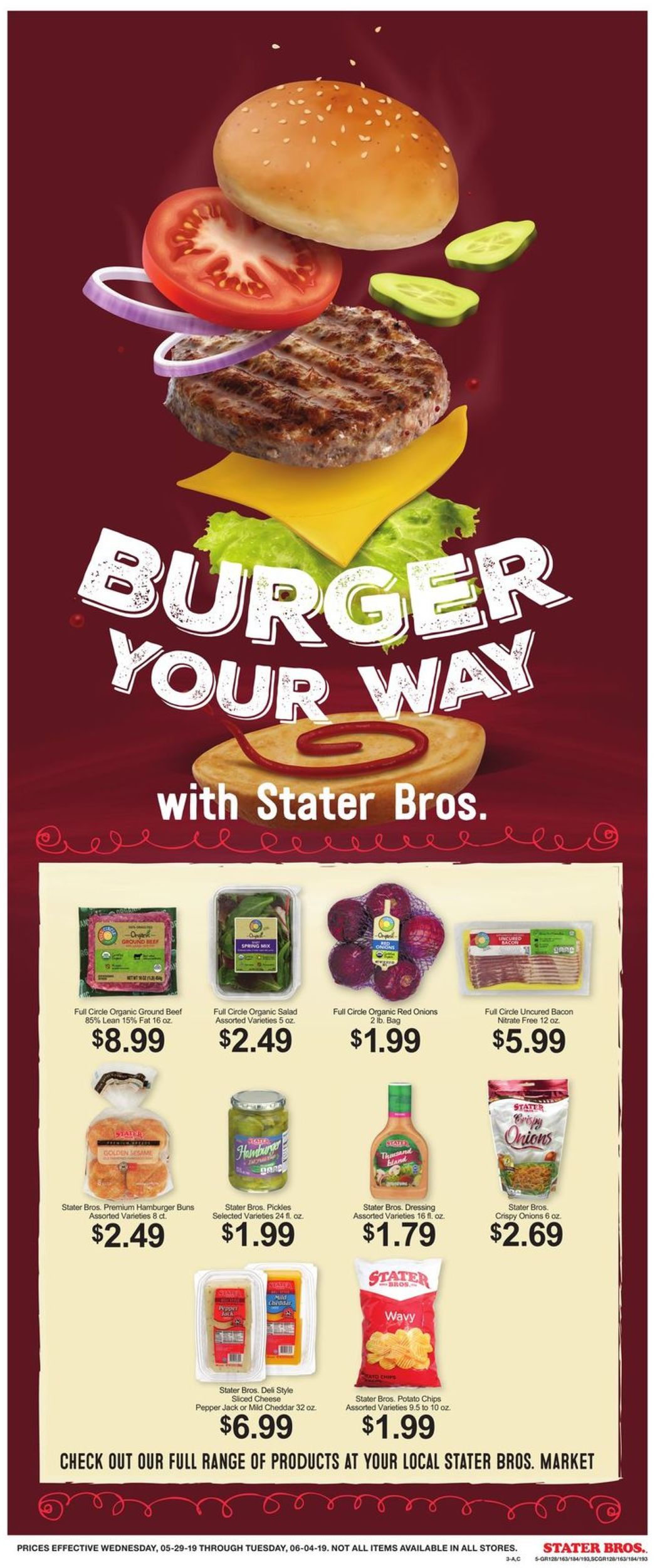 Catalogue Stater Bros. from 05/29/2019