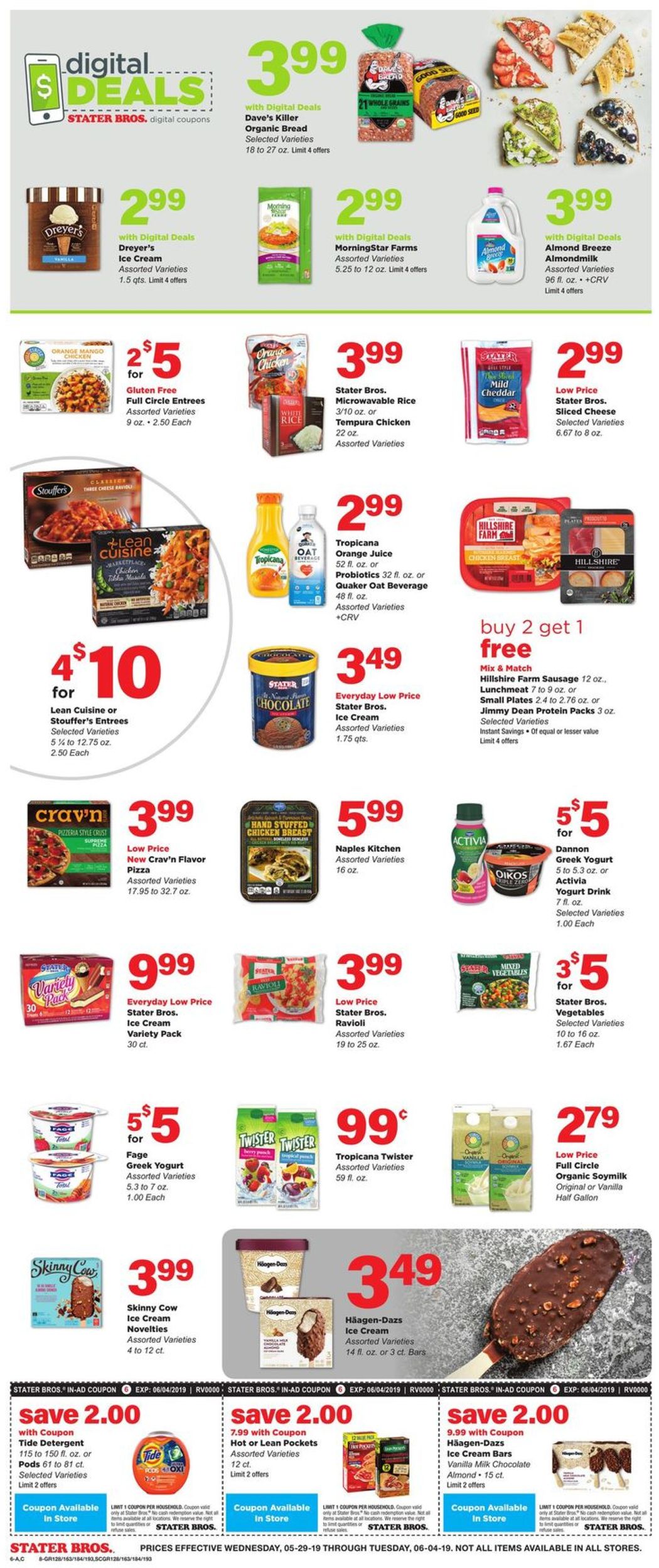 Catalogue Stater Bros. from 05/29/2019