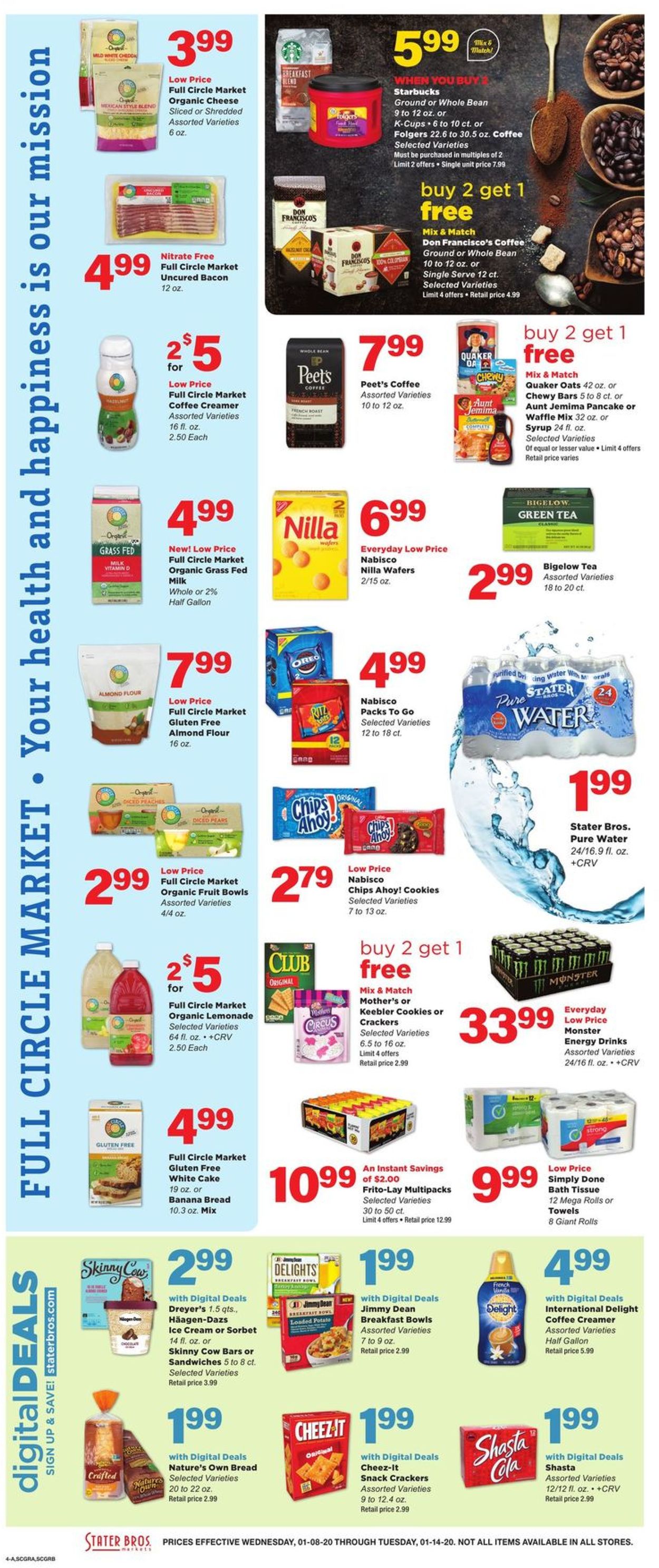 Catalogue Stater Bros. from 01/08/2020