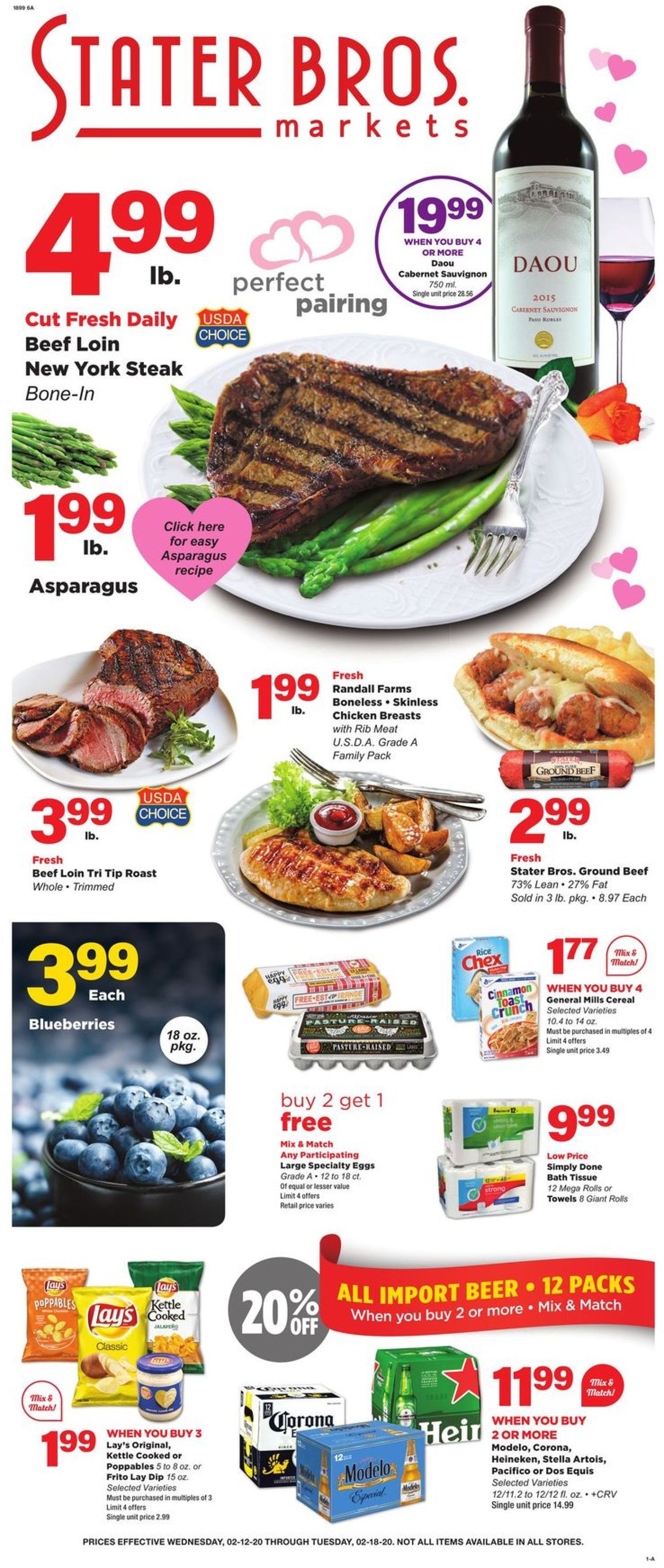 Catalogue Stater Bros. from 02/12/2020