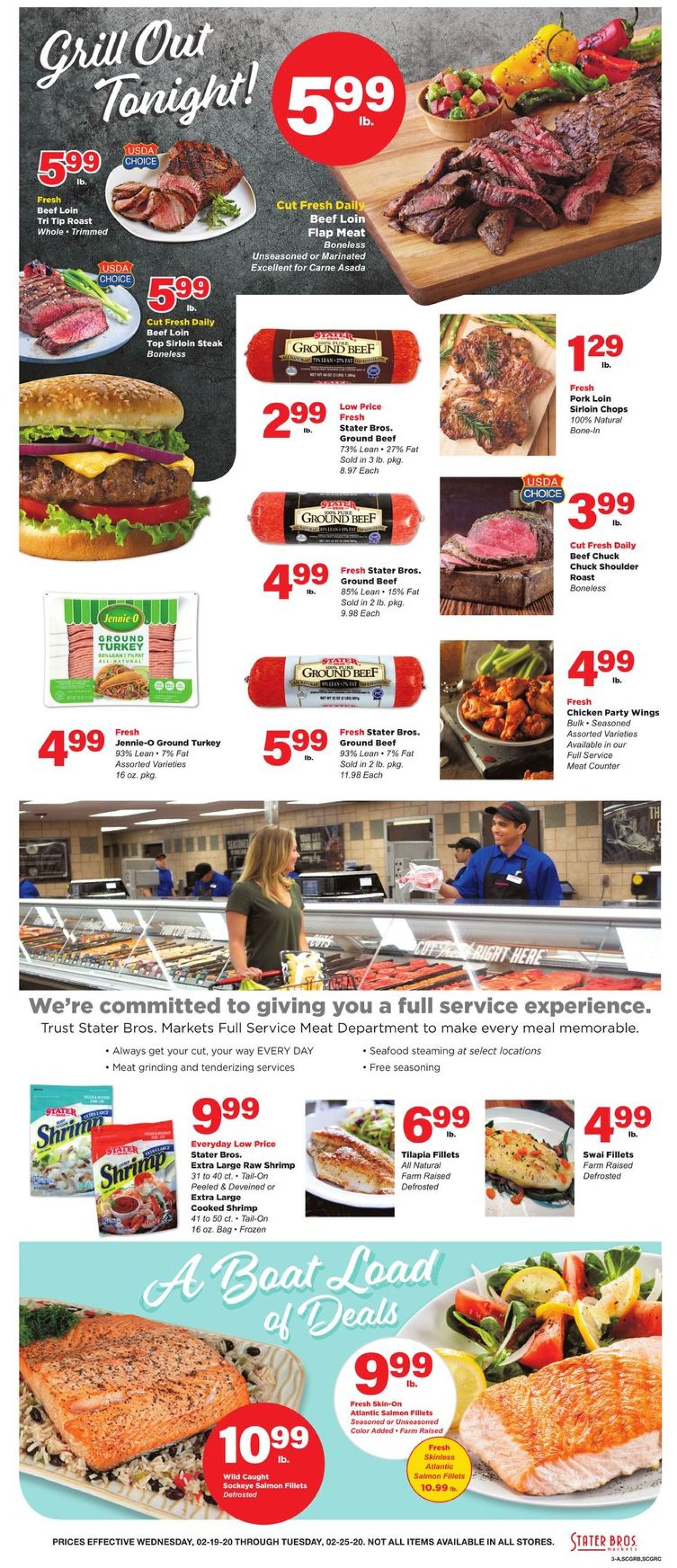 Catalogue Stater Bros. from 02/19/2020