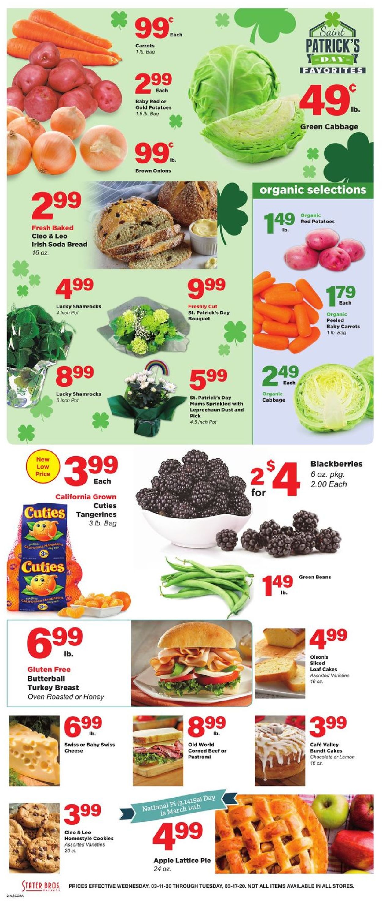 Catalogue Stater Bros. from 03/11/2020