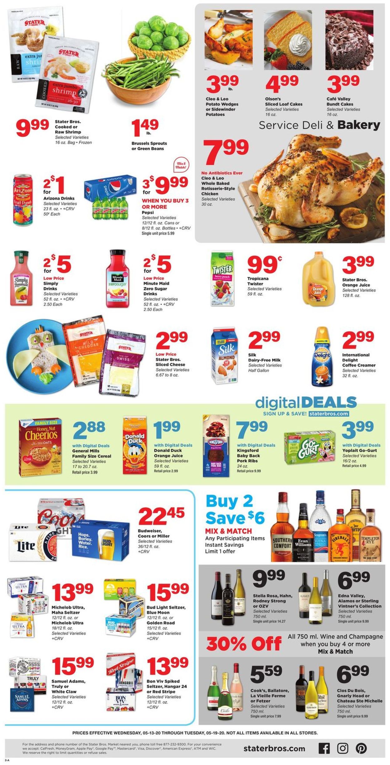 Catalogue Stater Bros. from 05/13/2020