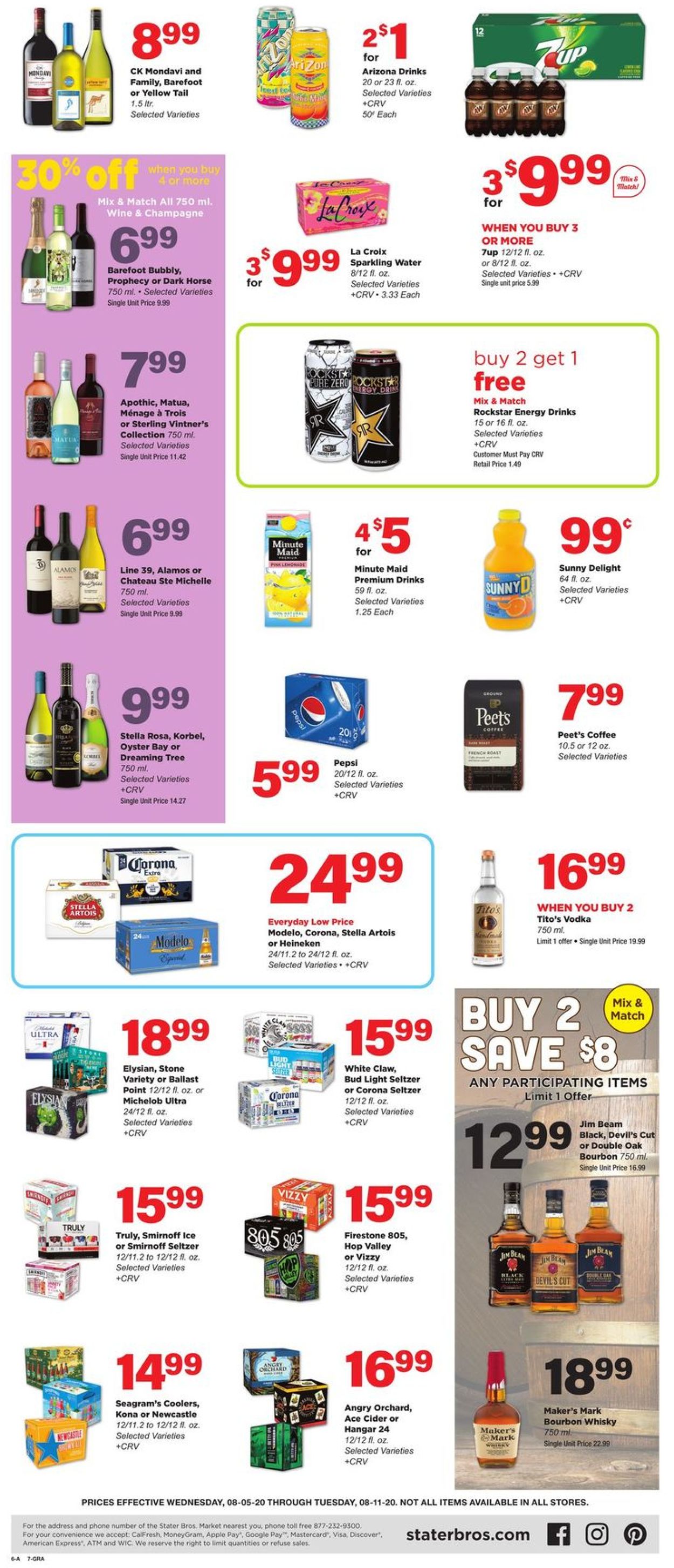 Catalogue Stater Bros. from 08/05/2020