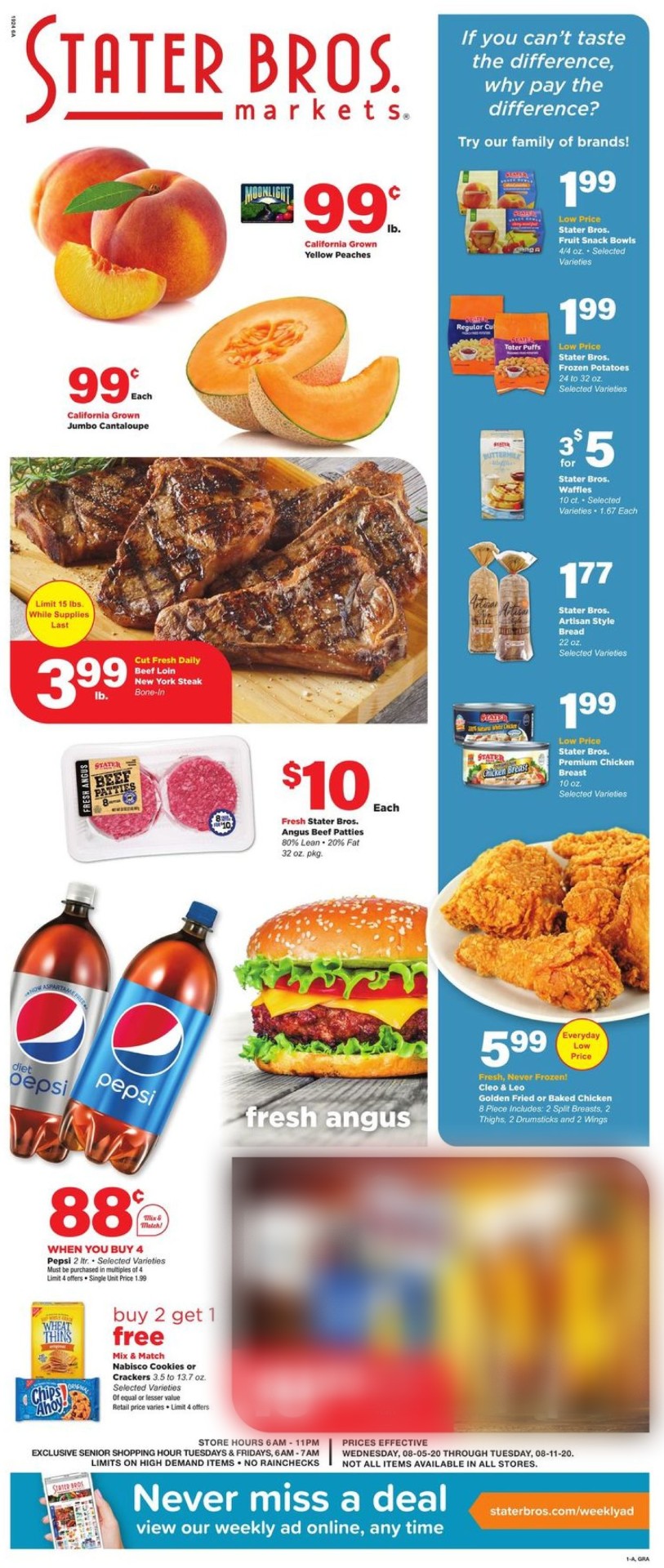 Catalogue Stater Bros. from 08/05/2020